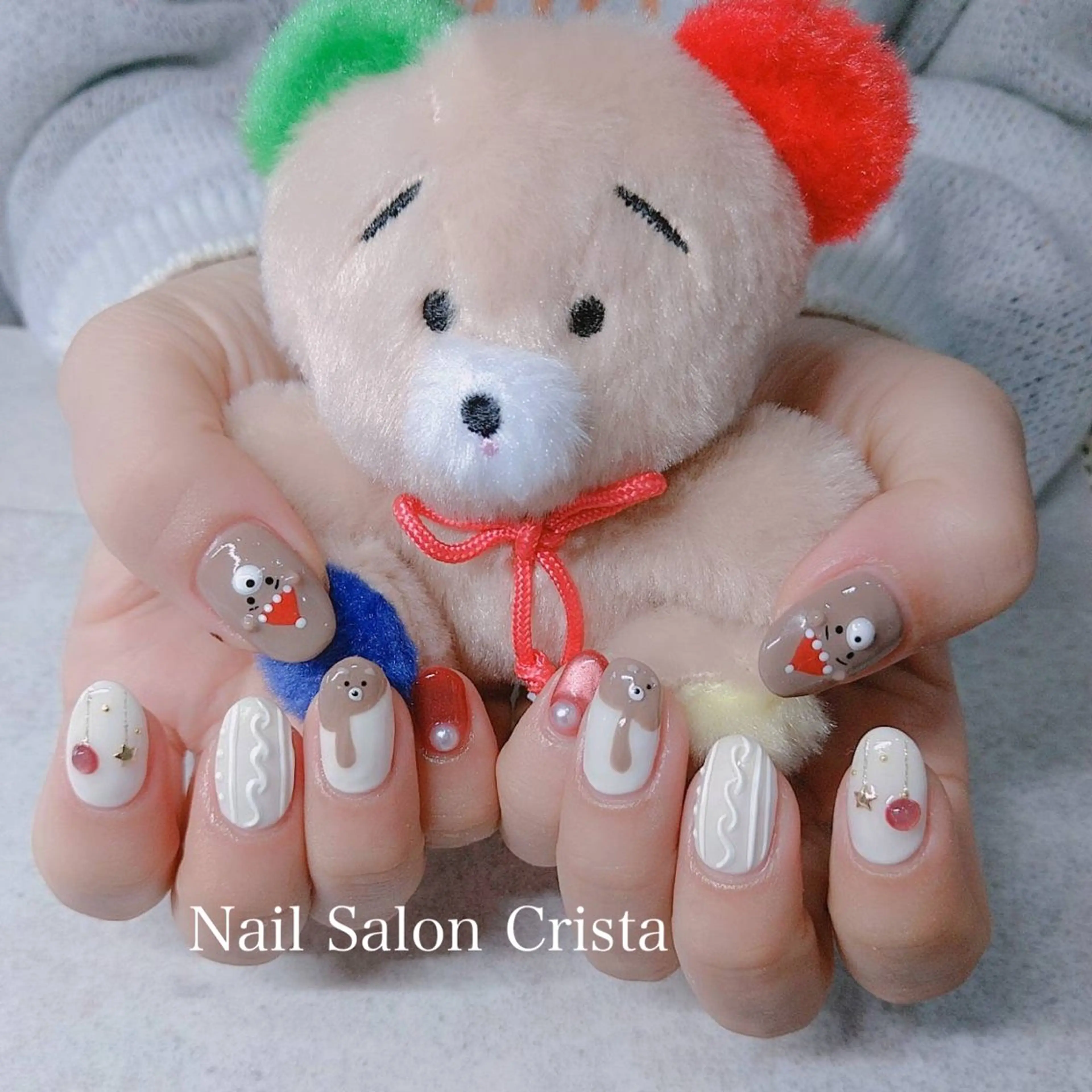 ネイル ジェルネイル パラジェル ハンドネイル CRISTA所属・CRISTA MOMOのネイルデザイン