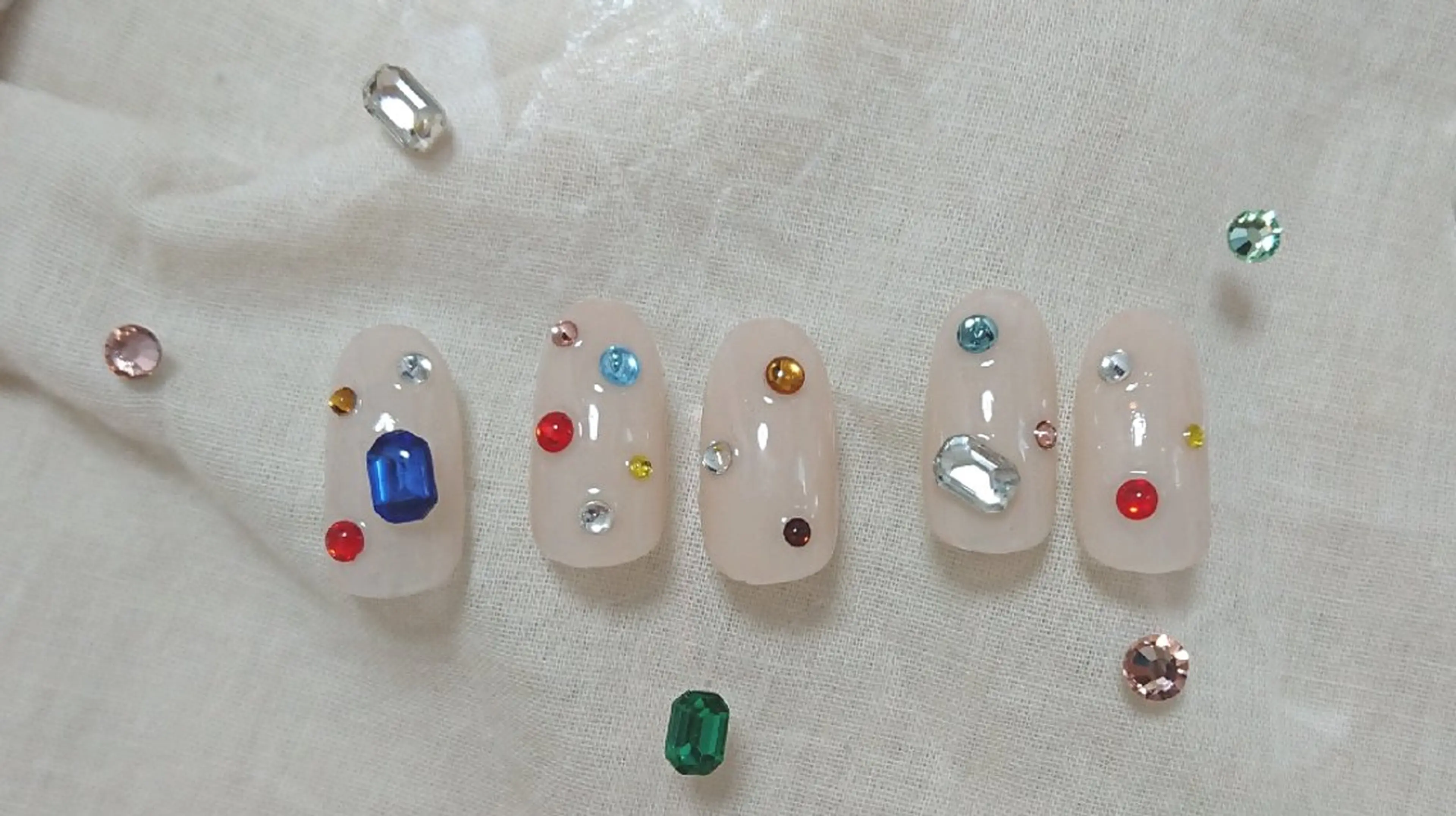 ネイル アートネイル ニュアンスネイル ハンドネイル shellnail さなえのネイルデザイン