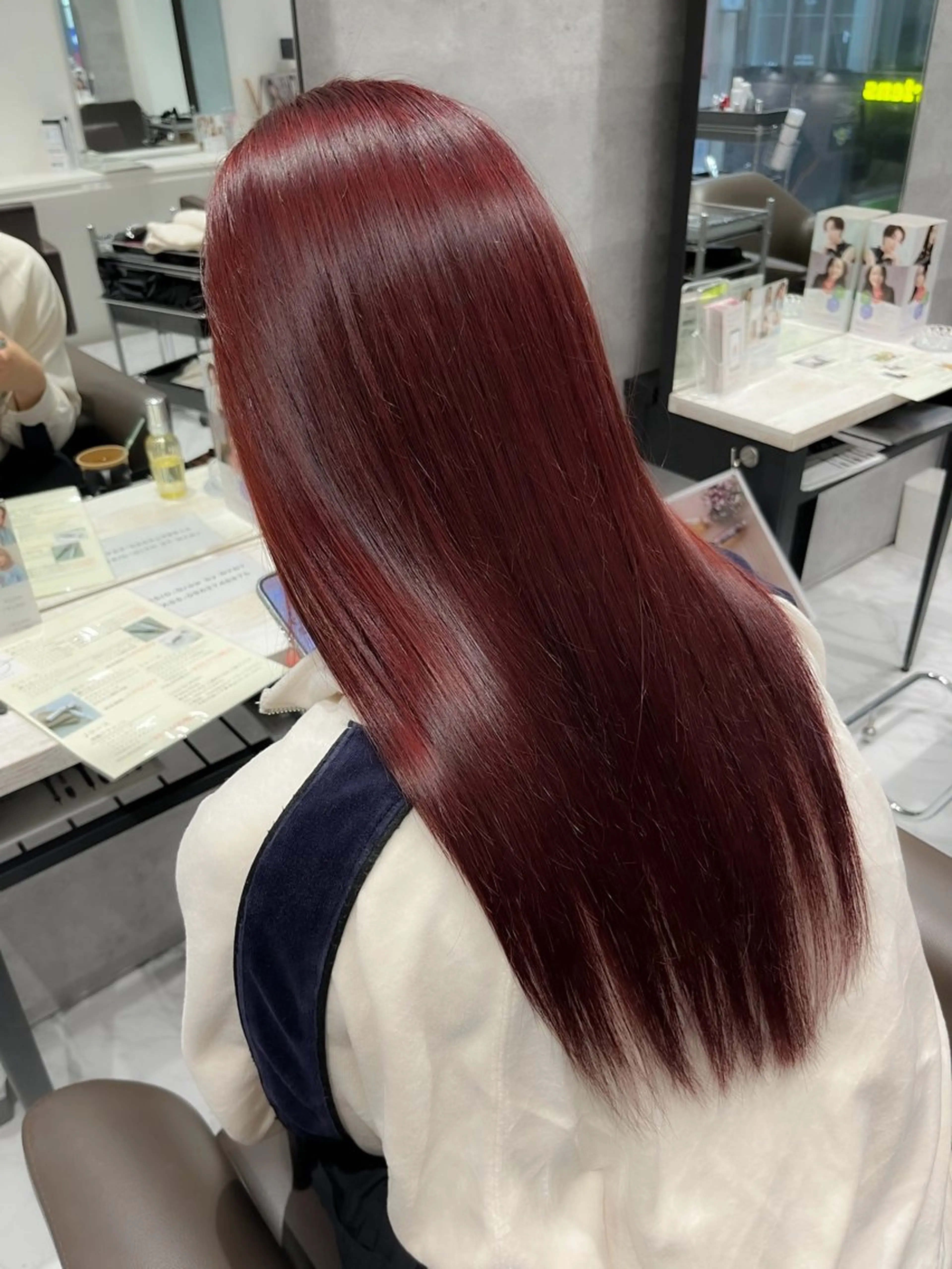 ロング カラー ヘアカラー Grow by NYNY 坂本 理輝のヘアスタイル