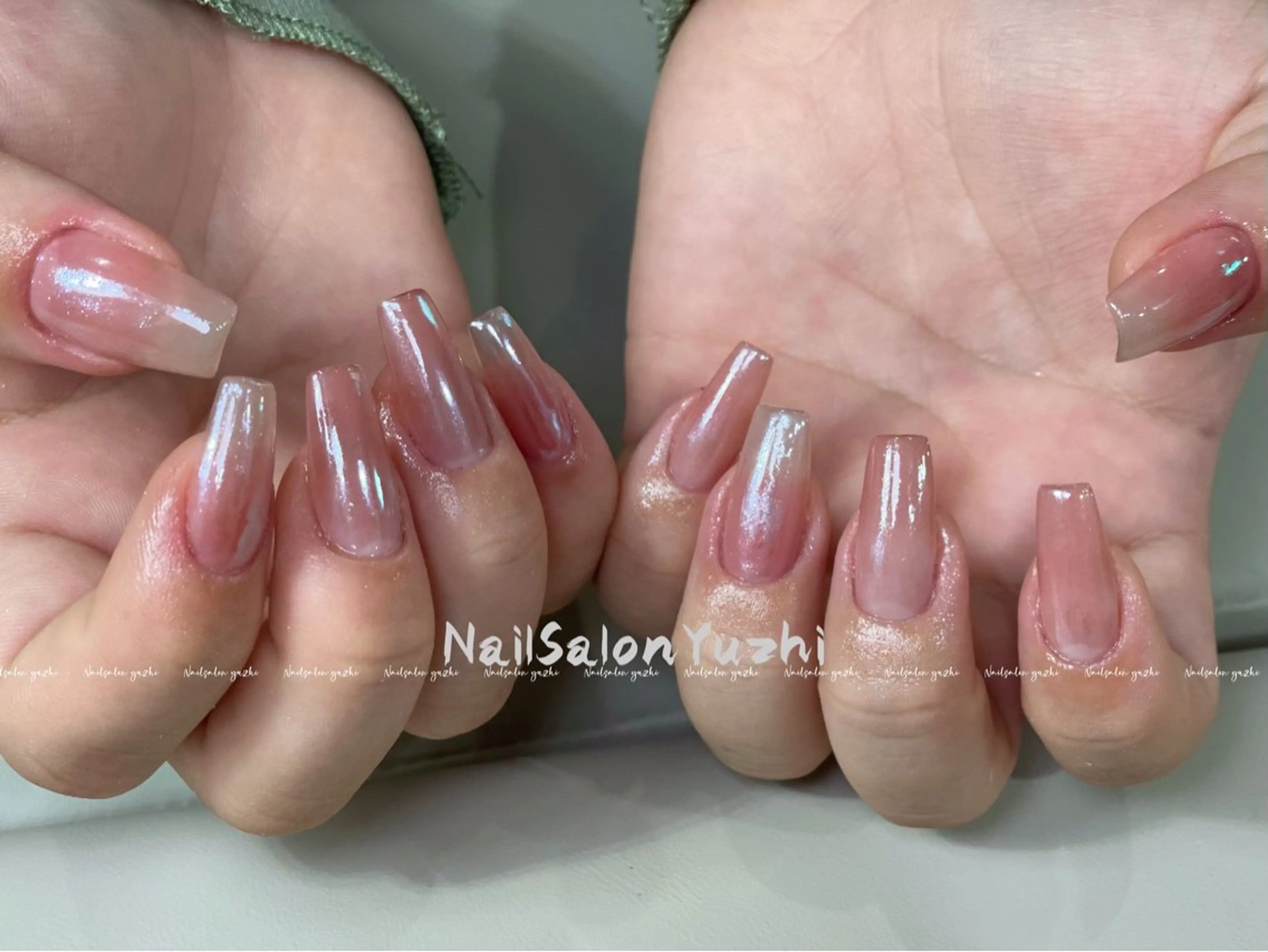 ネイル ハンドネイル MAKI💚💚💚 秋葉原.のネイルデザイン