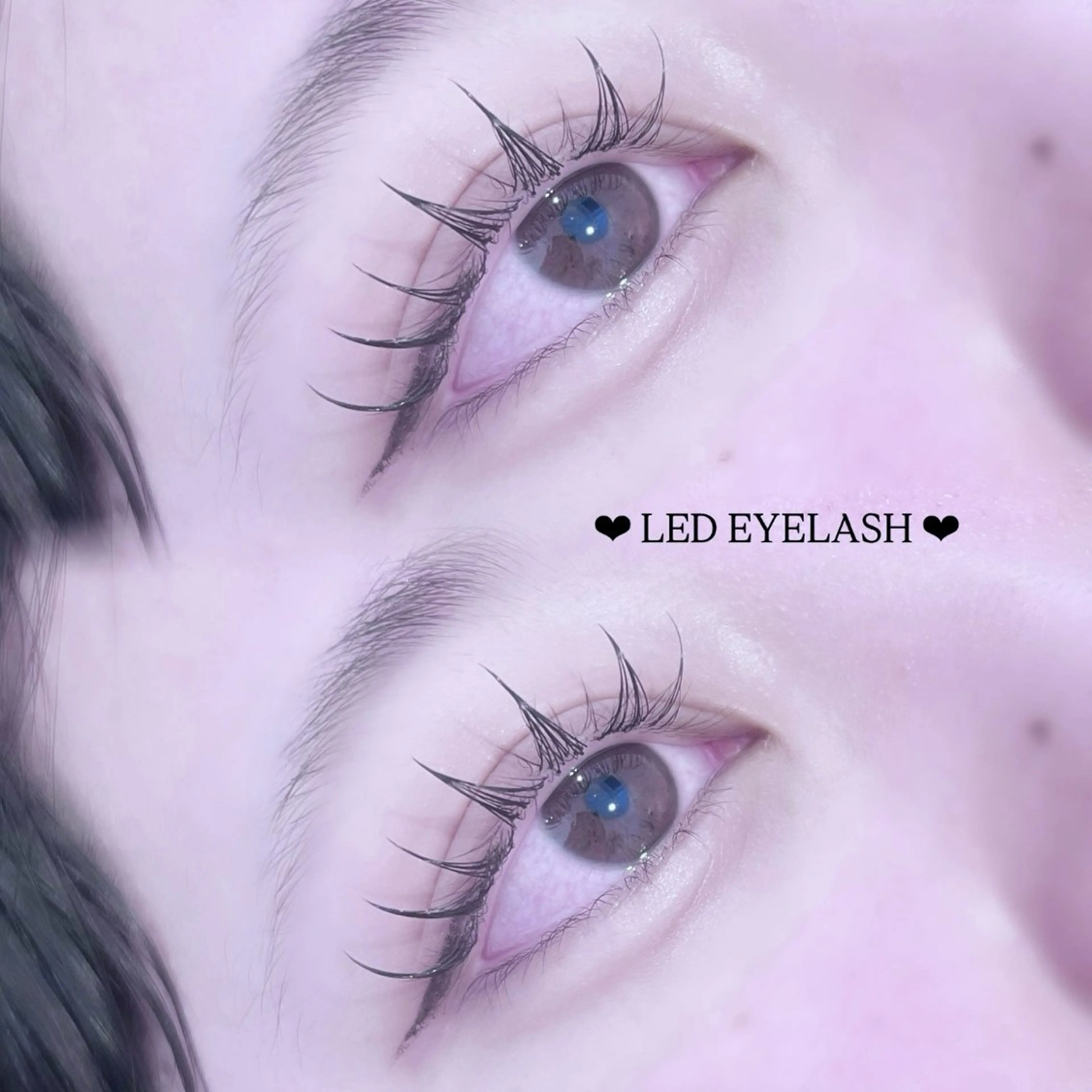 🫧🩵【 LEDエクステ 】🩵🫧（インシアノ）​〜​100本✨指名料&コーティング仕上げ✨の写真