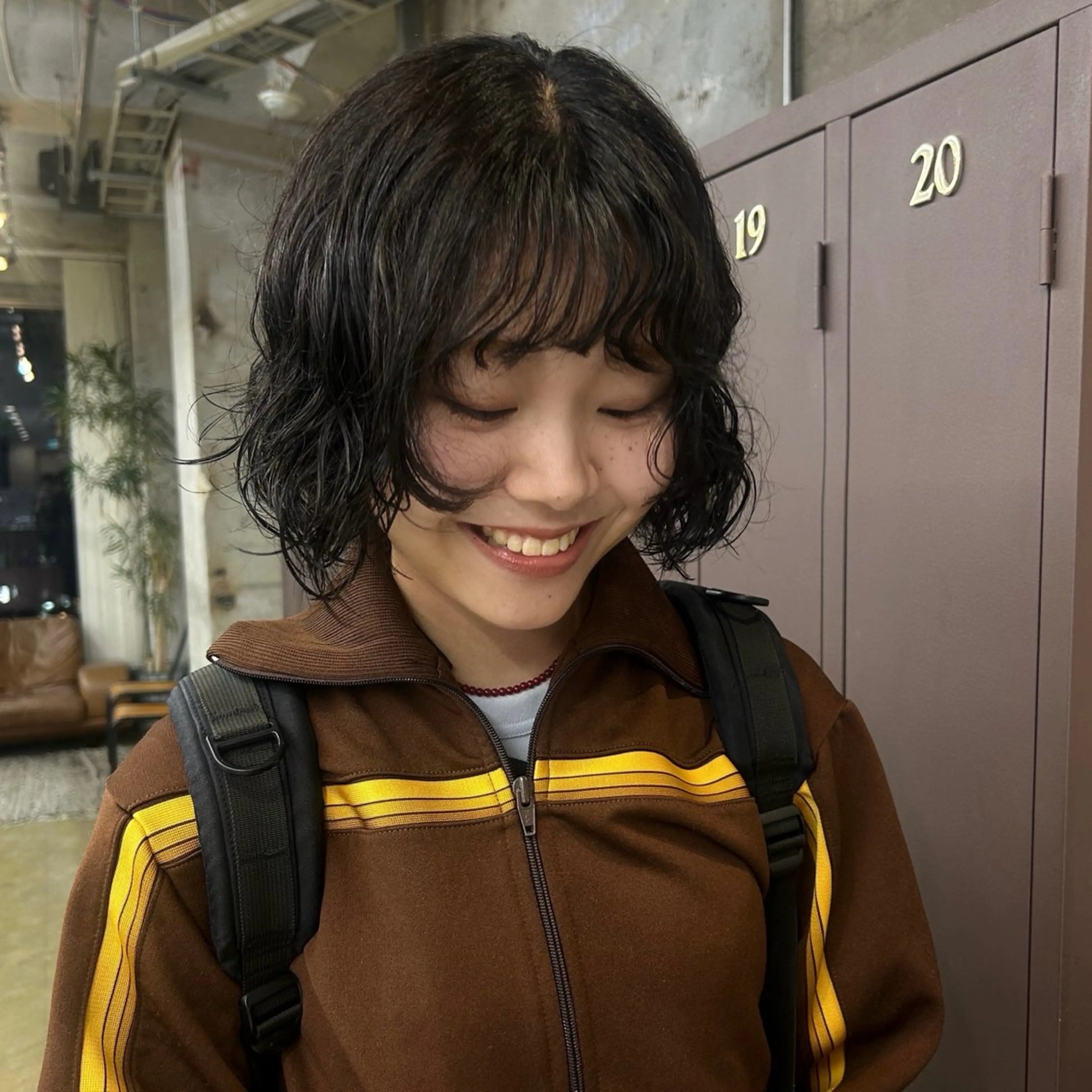 ミディアム ミディアムパーマ パーマ 伊藤ほのか /パーマ/ショートのヘアスタイル