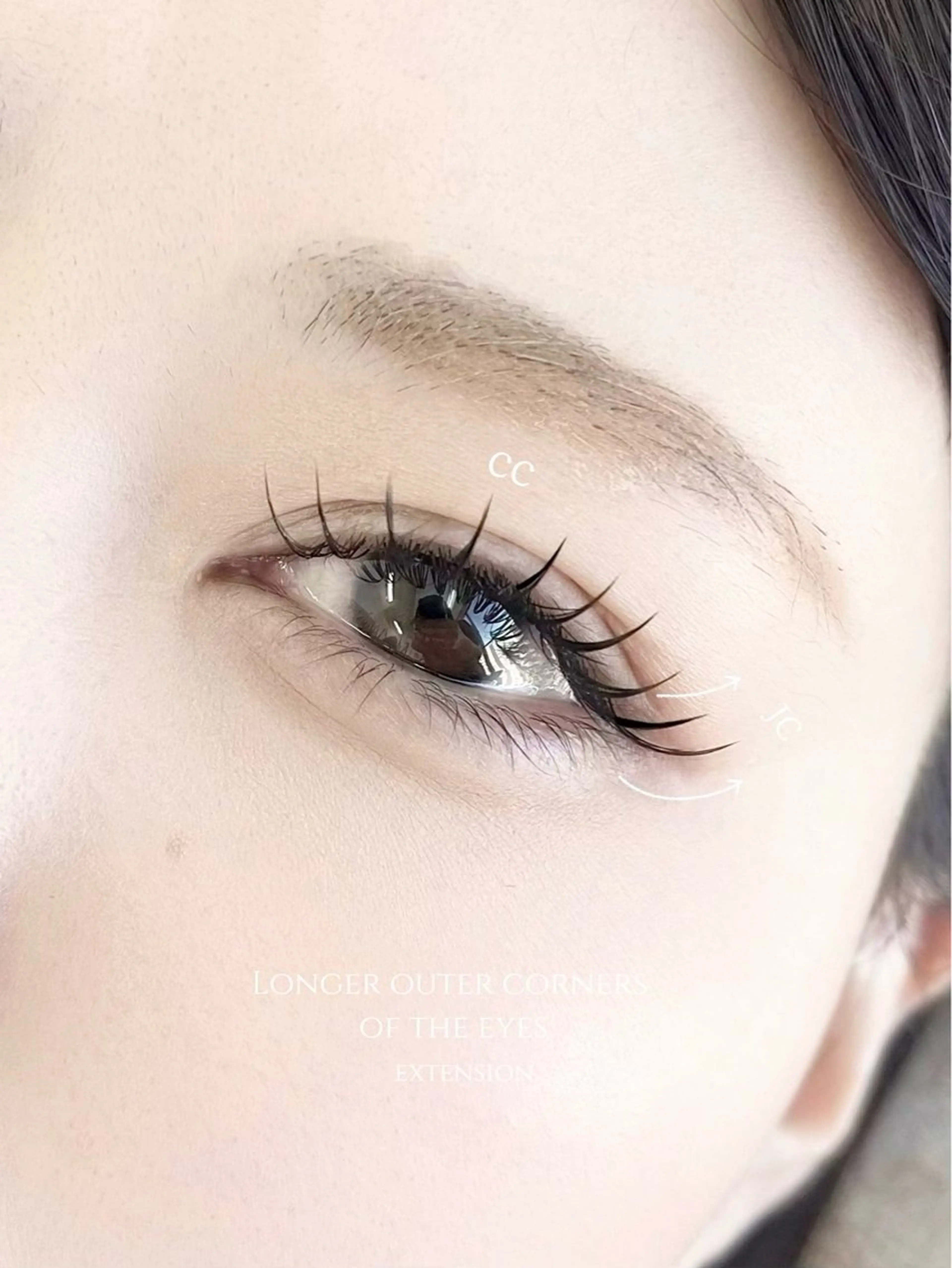 マツエク・マツパ マツエク 佐藤 実優のマツエク・マツパデザイン