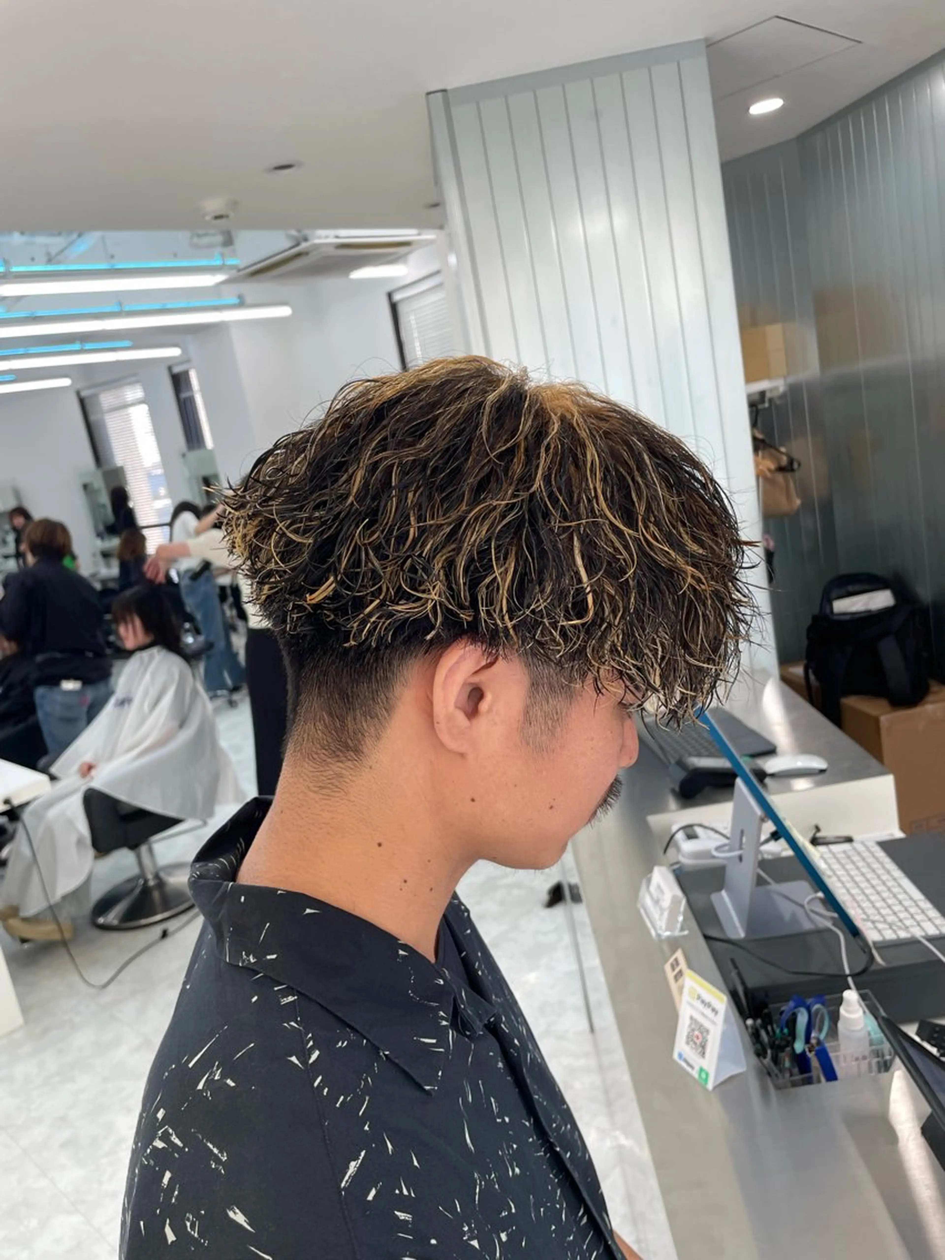 カラー パーマ メンズ SEIGO/カット /メンズパーマ🔥のヘアスタイル