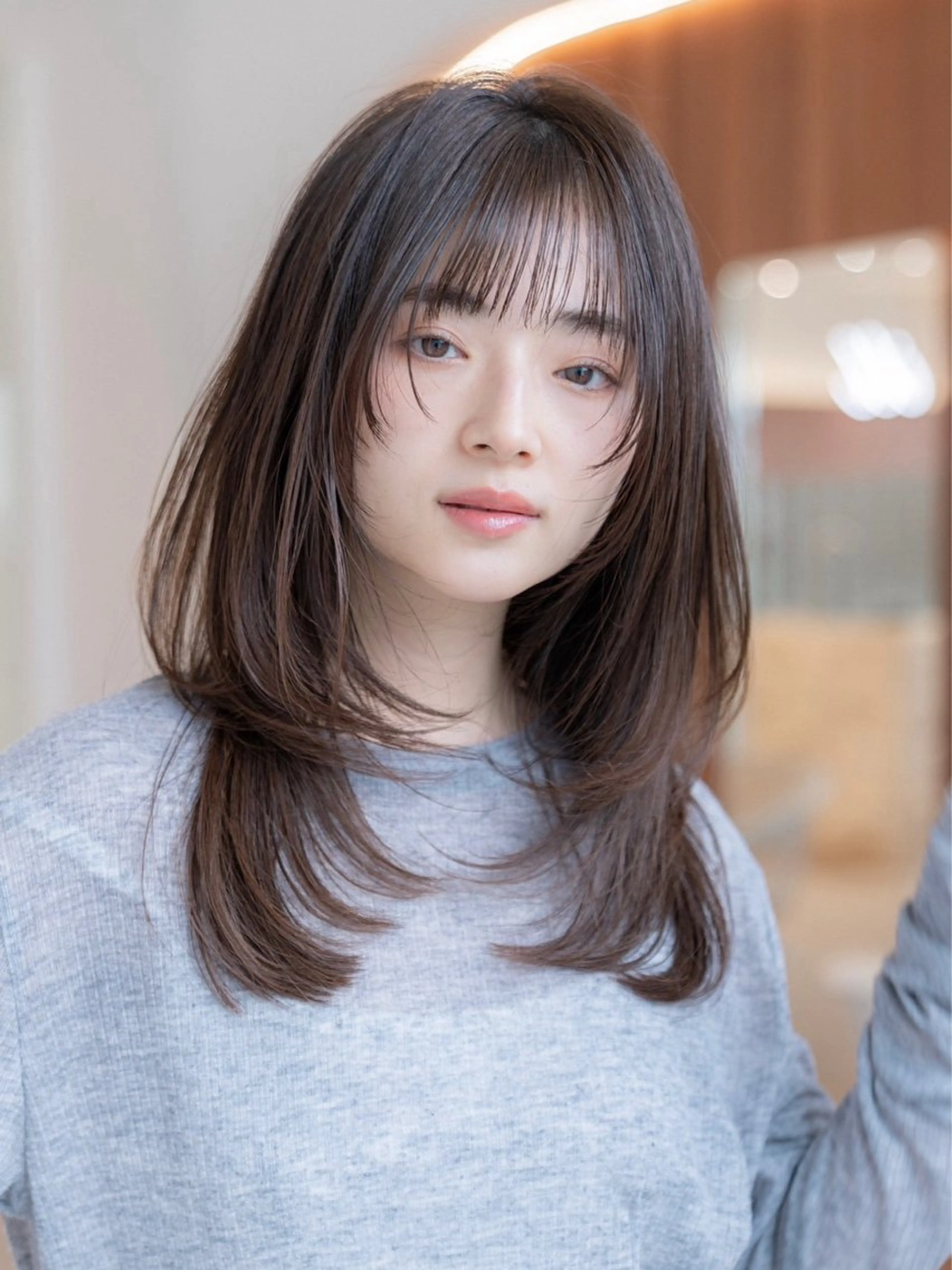 ミディアム カラー ✨髪質改善 縮毛矯正 艶髪 立川 コウキ✨のヘアスタイル