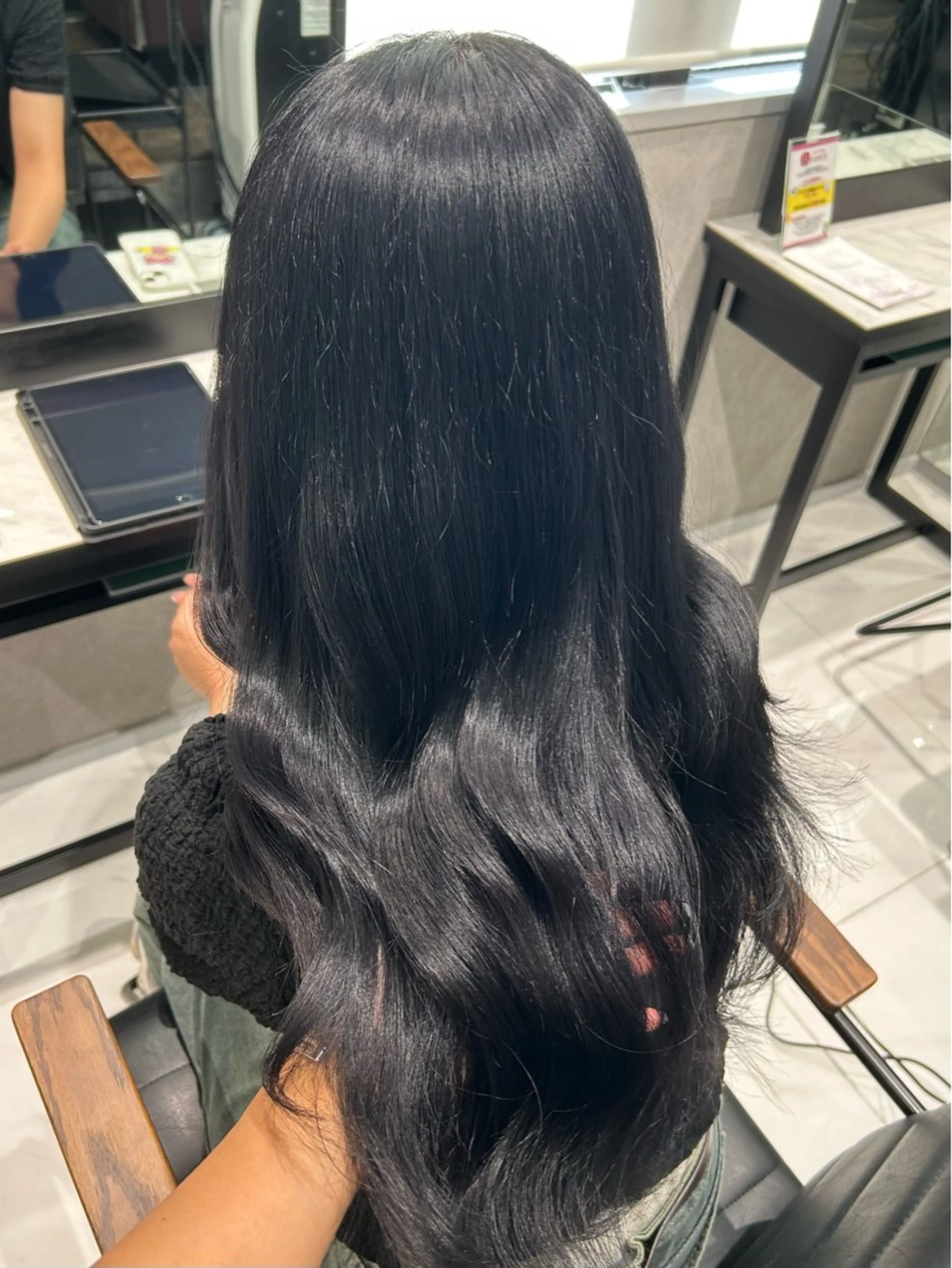 カラー 韓国風カラー ヘアカラー トリートメント 透明感カラー💙 束感まつげ🪼海月のマツエク・マツパデザイン