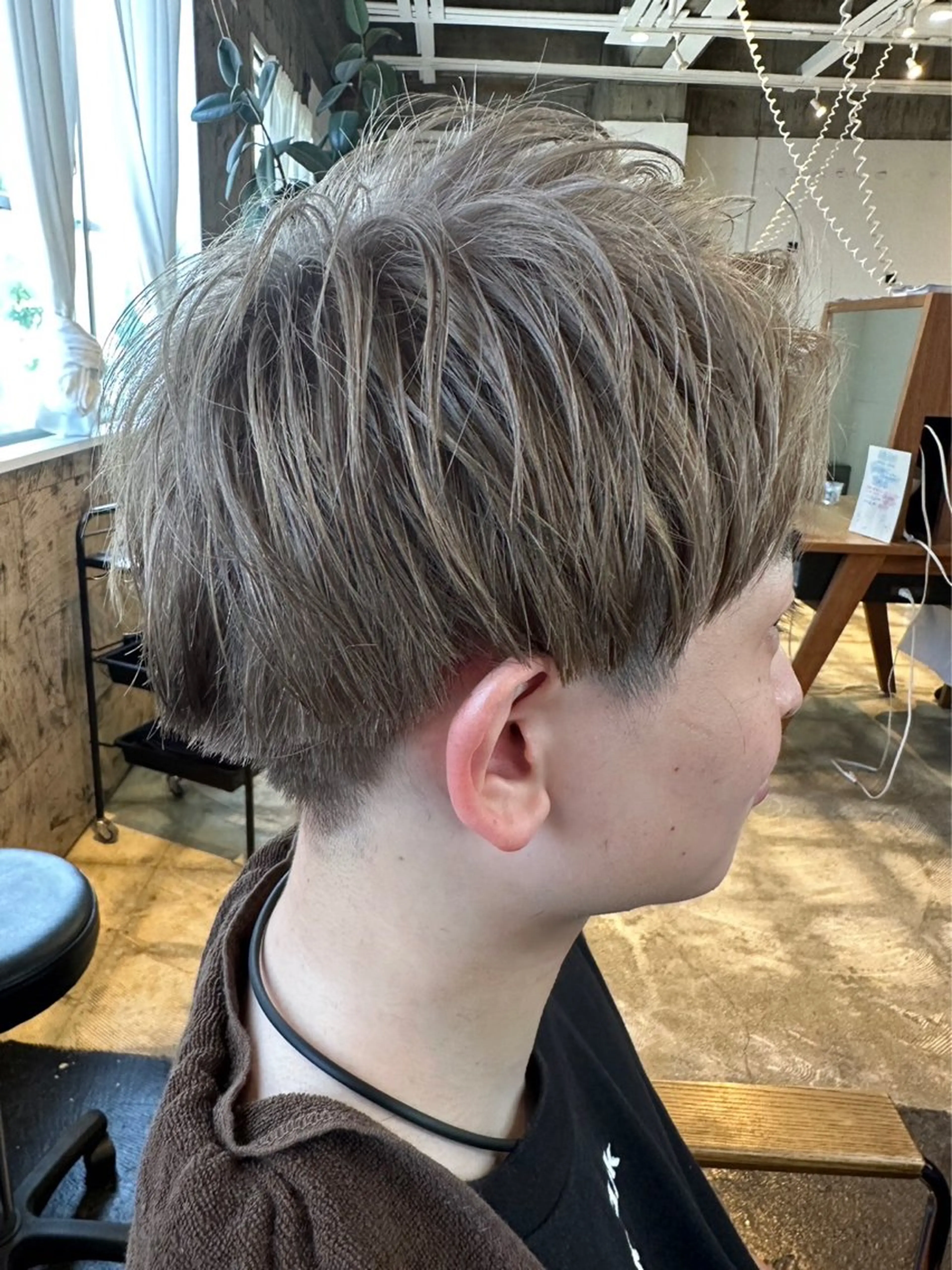 ショート メンズ メンズパーマ 宮本礼慈のヘアスタイル