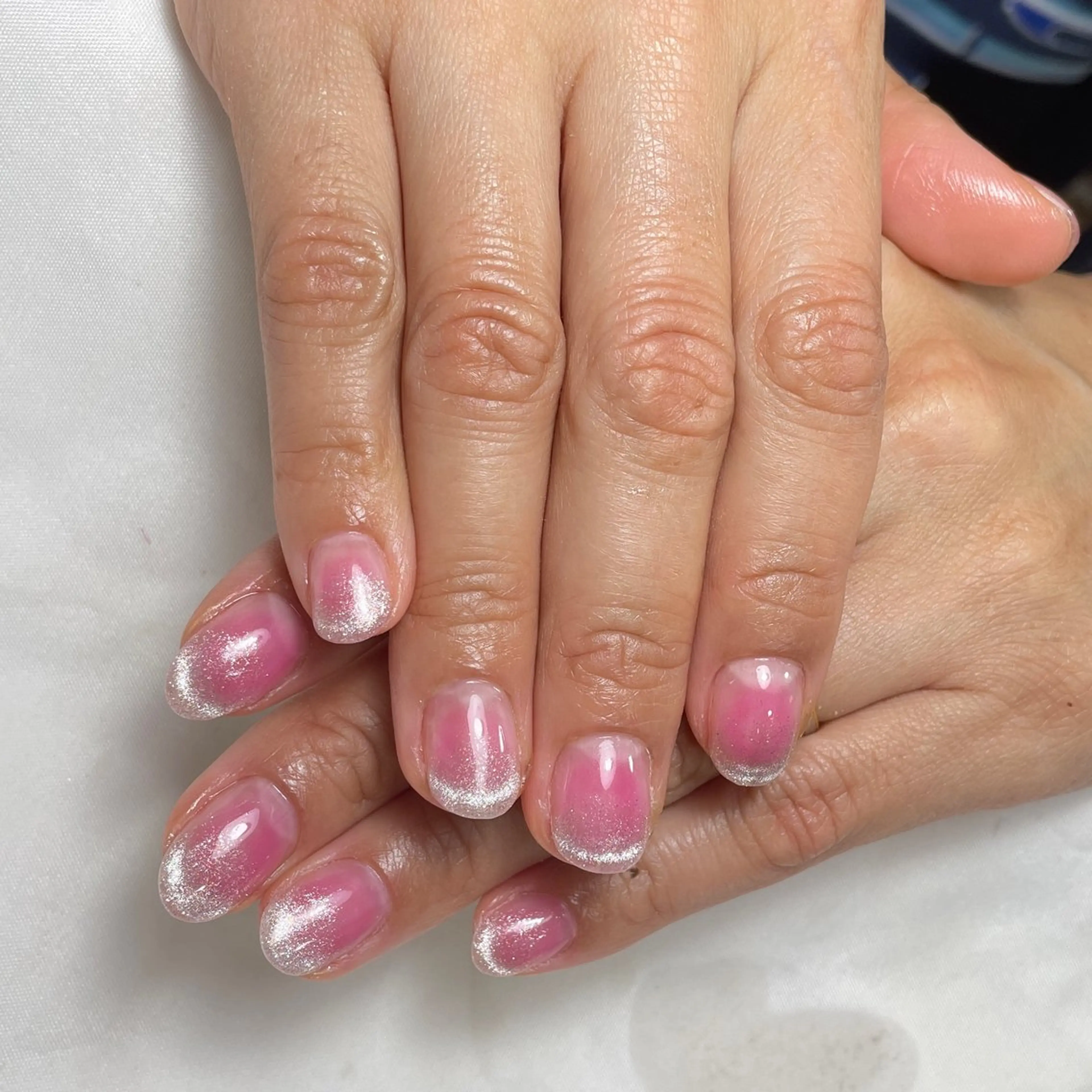 ネイル アートネイル フレンチネイル ジェルネイル グラデーション 韓国ネイル ハンドネイル 久保田 マリコのネイルデザイン