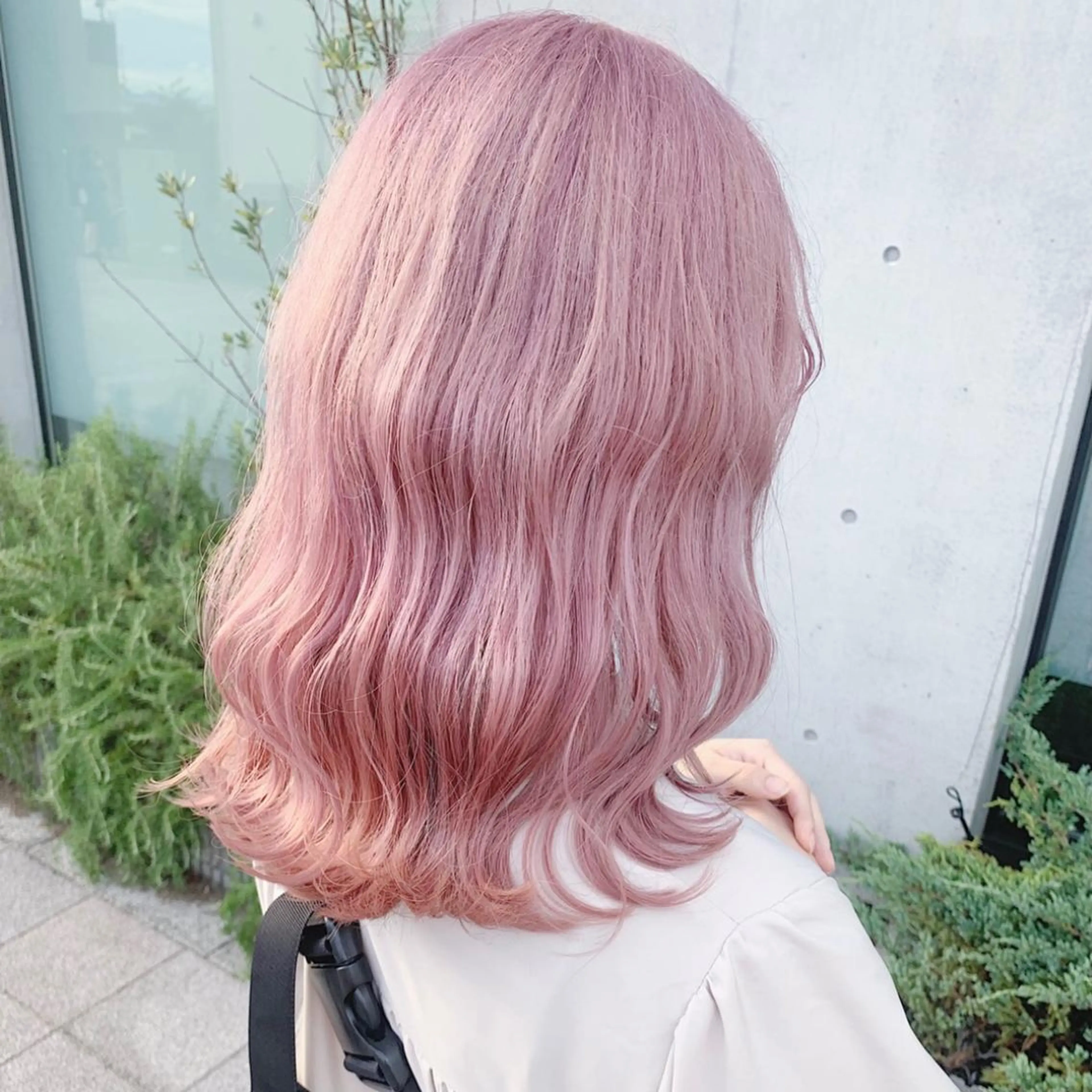 ミディアム カラー ヘアアレンジ メンズ キッズ カット ヘアカラー トリートメント ヘアセット お悩み解決美容師 💐AMIのヘアスタイル