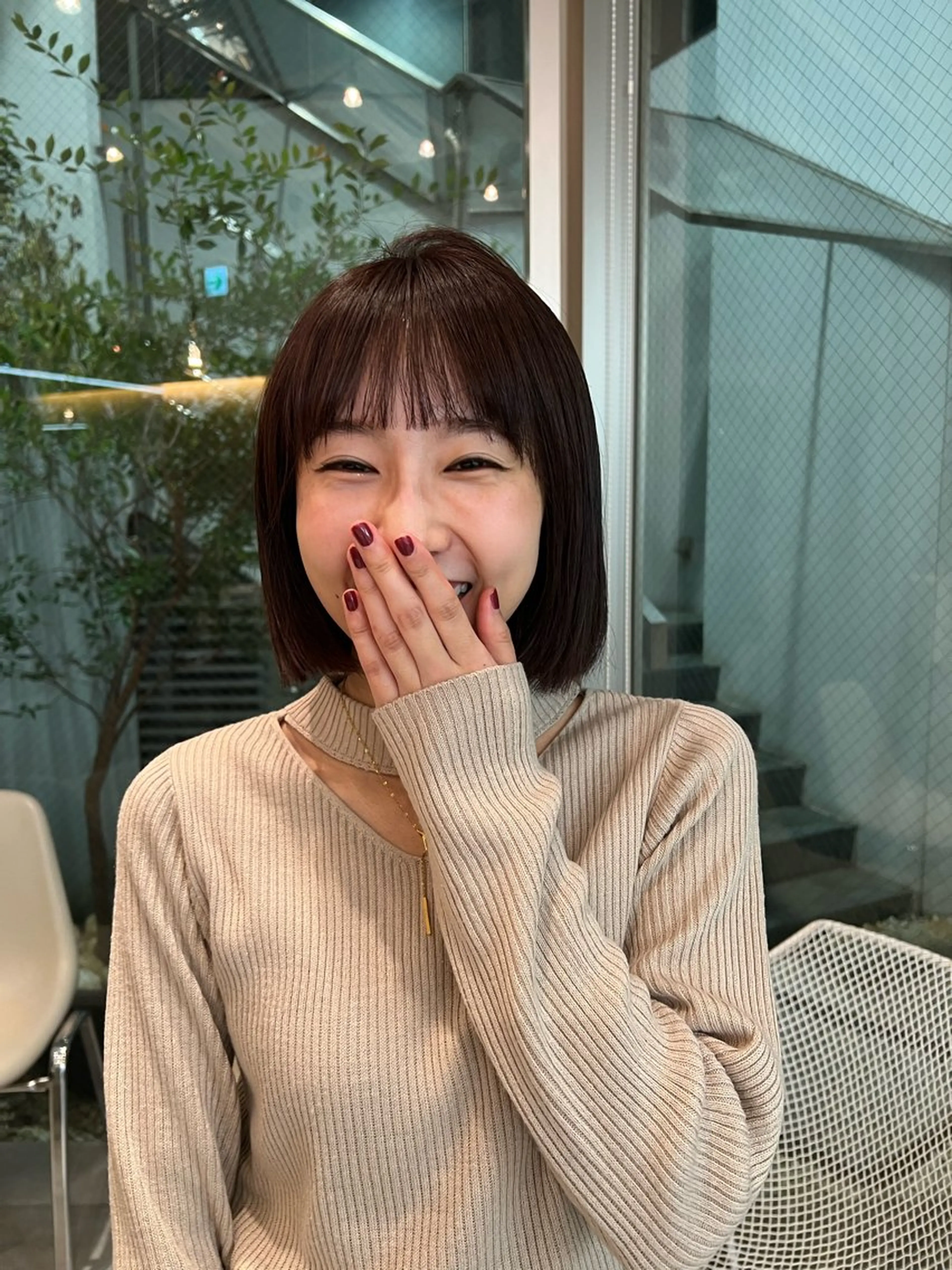 ショート カラー FILMS shibuya所属・ayaka 🍀のヘアスタイル