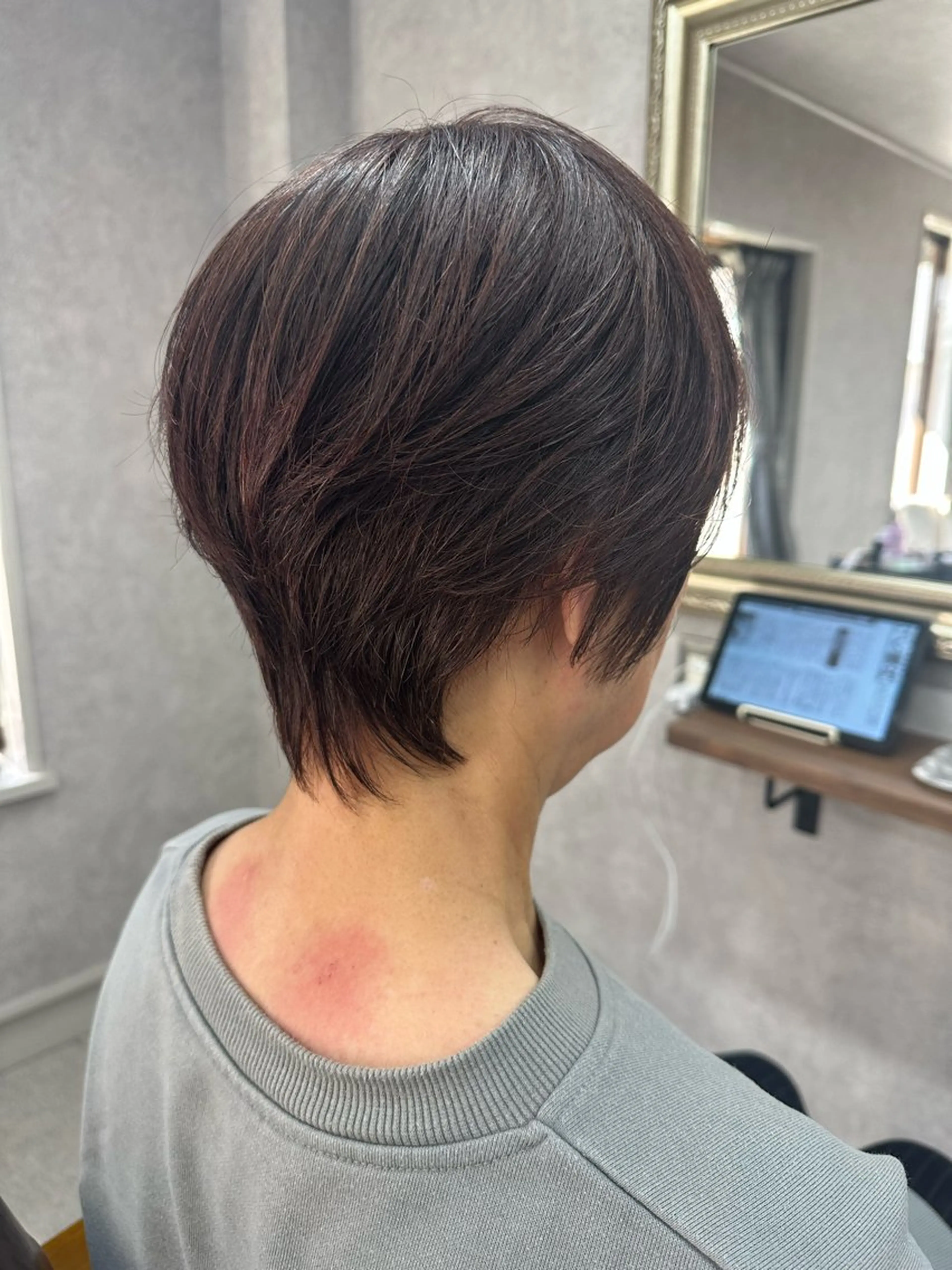 ショート カラー カット ヘアカラー トリートメント Lien 深井店のヘアスタイル