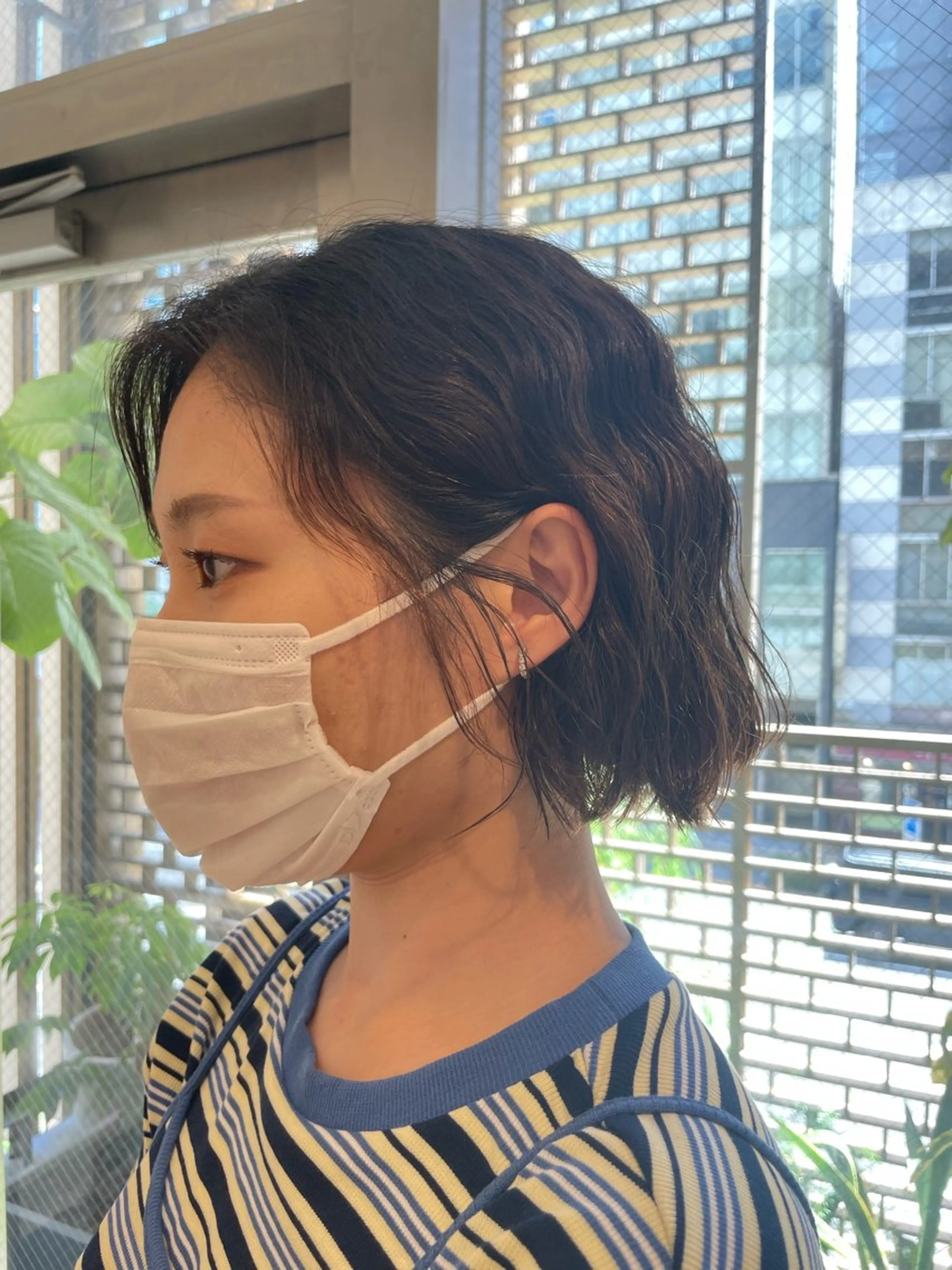 パーマ イシバシ ミナミのヘアスタイル