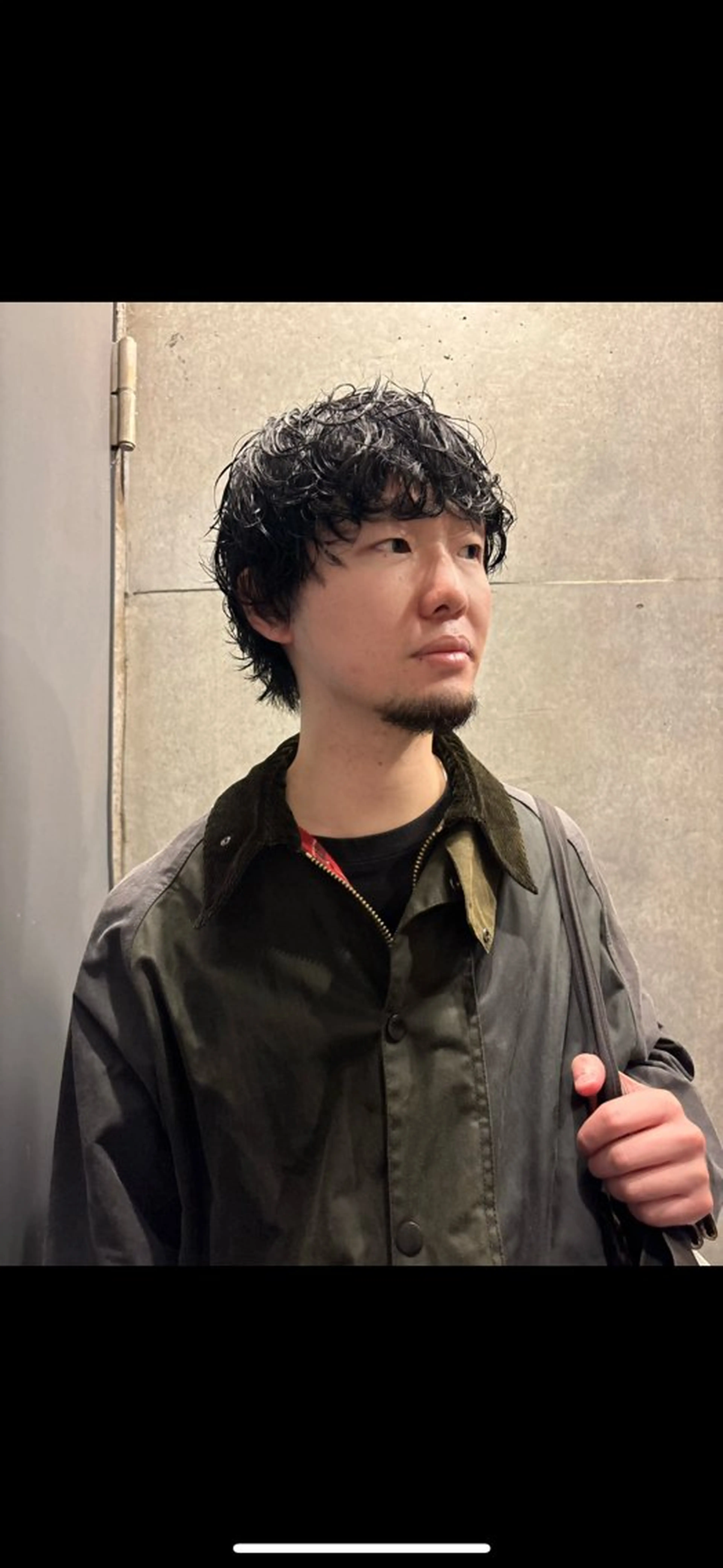 パーマ RIN パーマ/暖色カラーのヘアスタイル