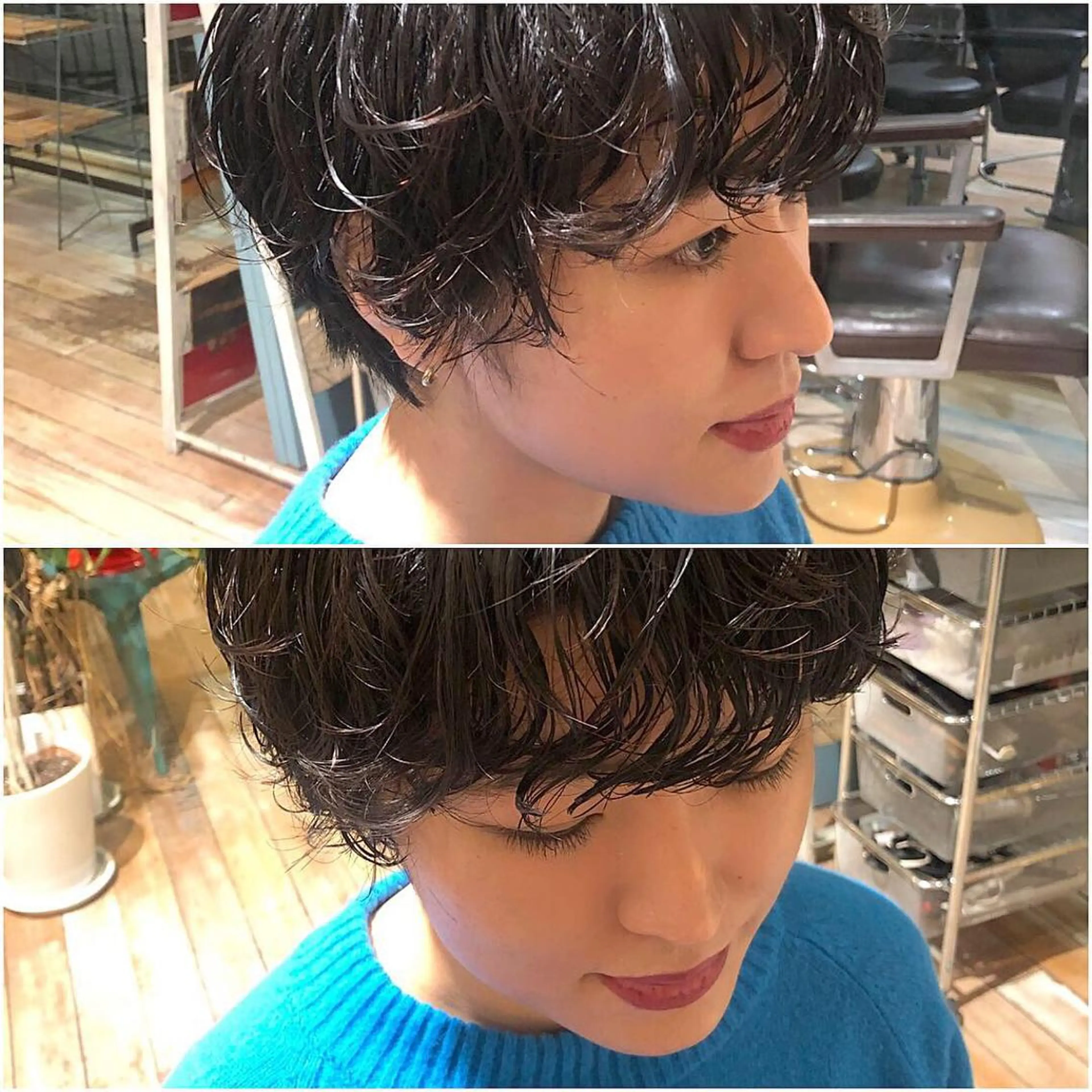 ショート カラー BRUNTJET所属・MAEDA MADOKAのヘアスタイル