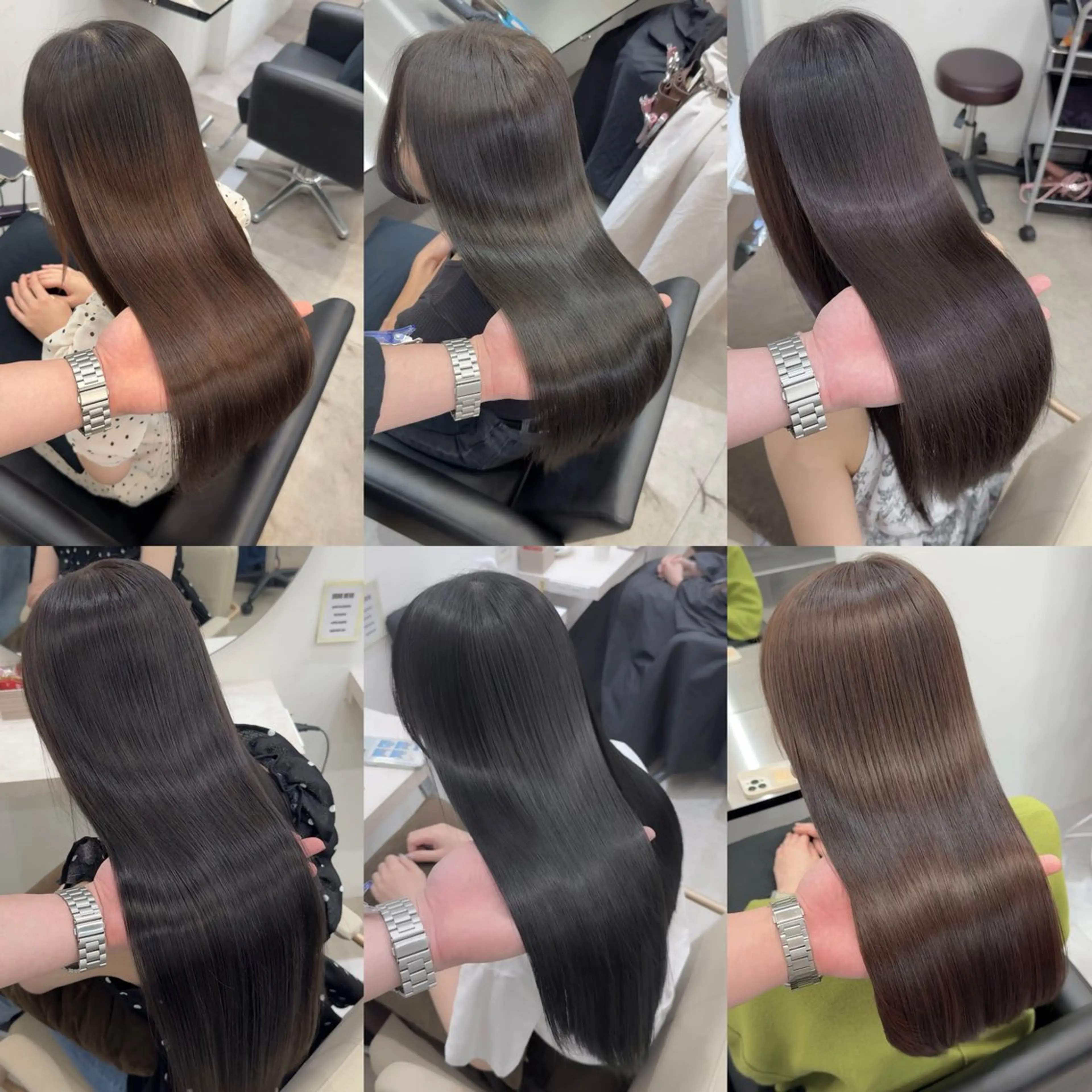 ロング カット ヘアカラー 縮毛矯正 トリートメント 髪質改善×縮毛矯正 Core 片山健太のヘアスタイル