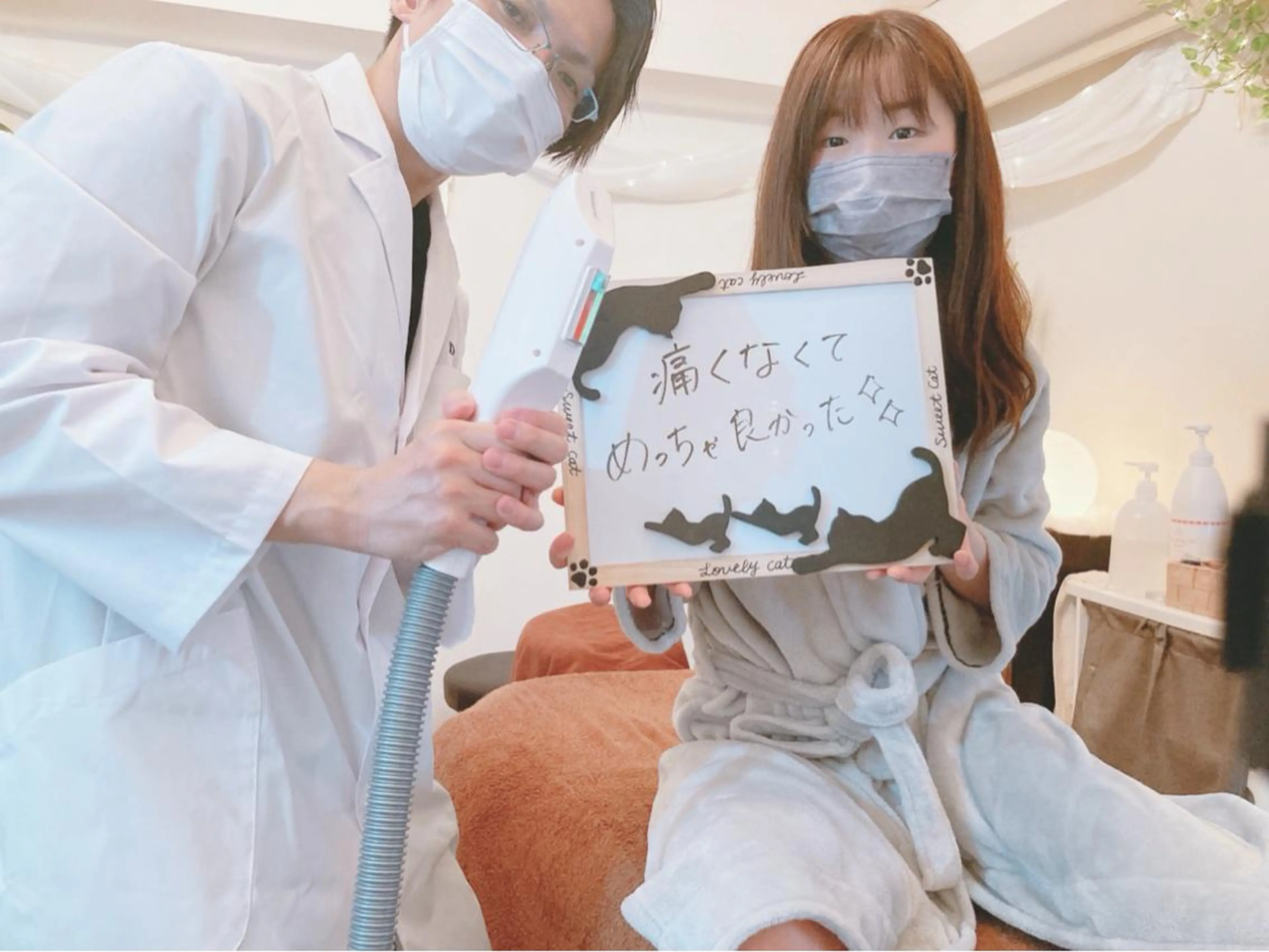 ロング カラー パーマ ヘアアレンジ メンズ キッズ ネイル マツエク・マツパ アイブロウ 脱毛 脱毛&美容サロン Dr.Epiのエステ・リラクイメージ