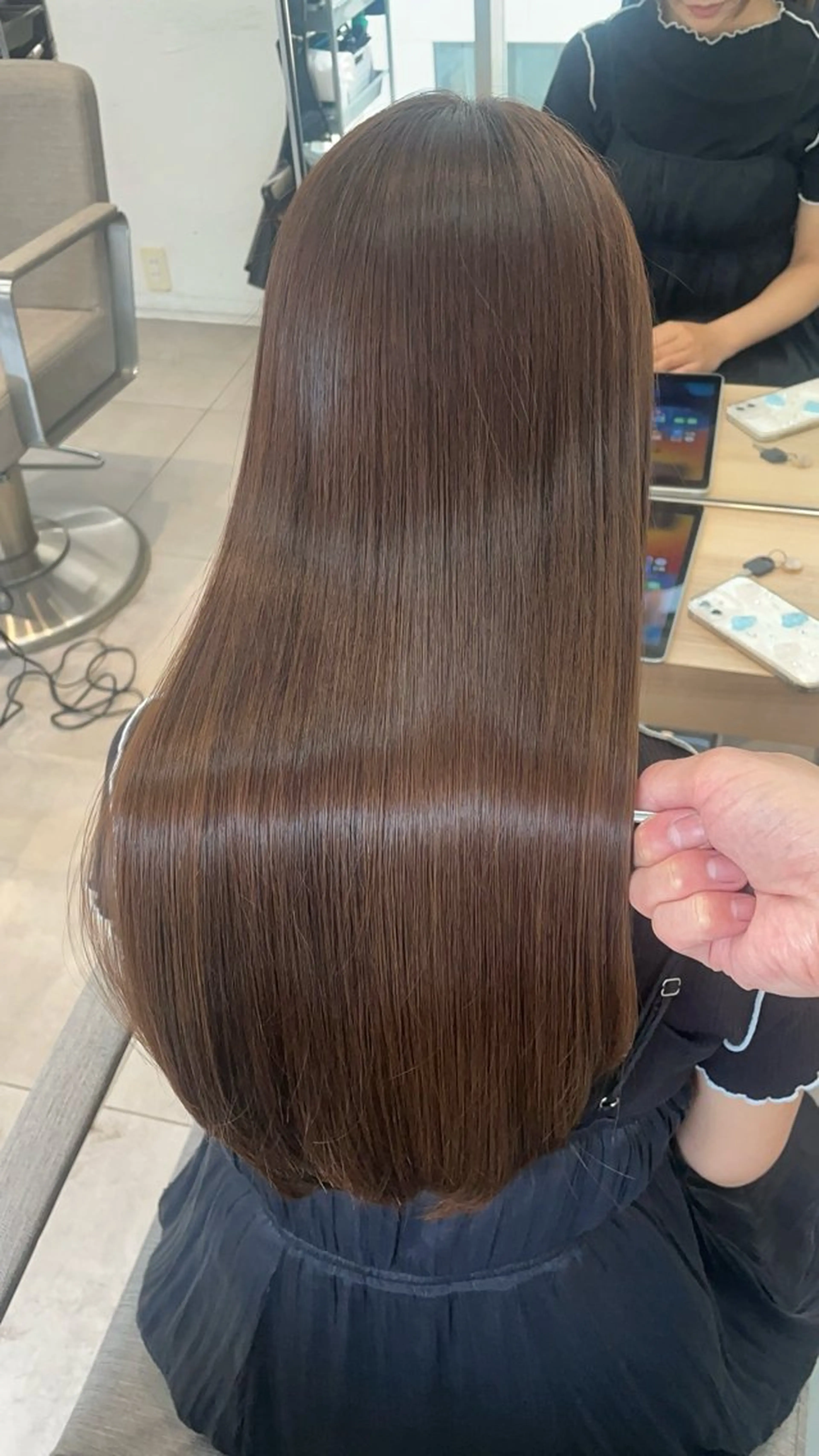 ロング 縮毛矯正 トリートメント ✨髪質改善✨美髪 矯正🫧小泉のヘアスタイル
