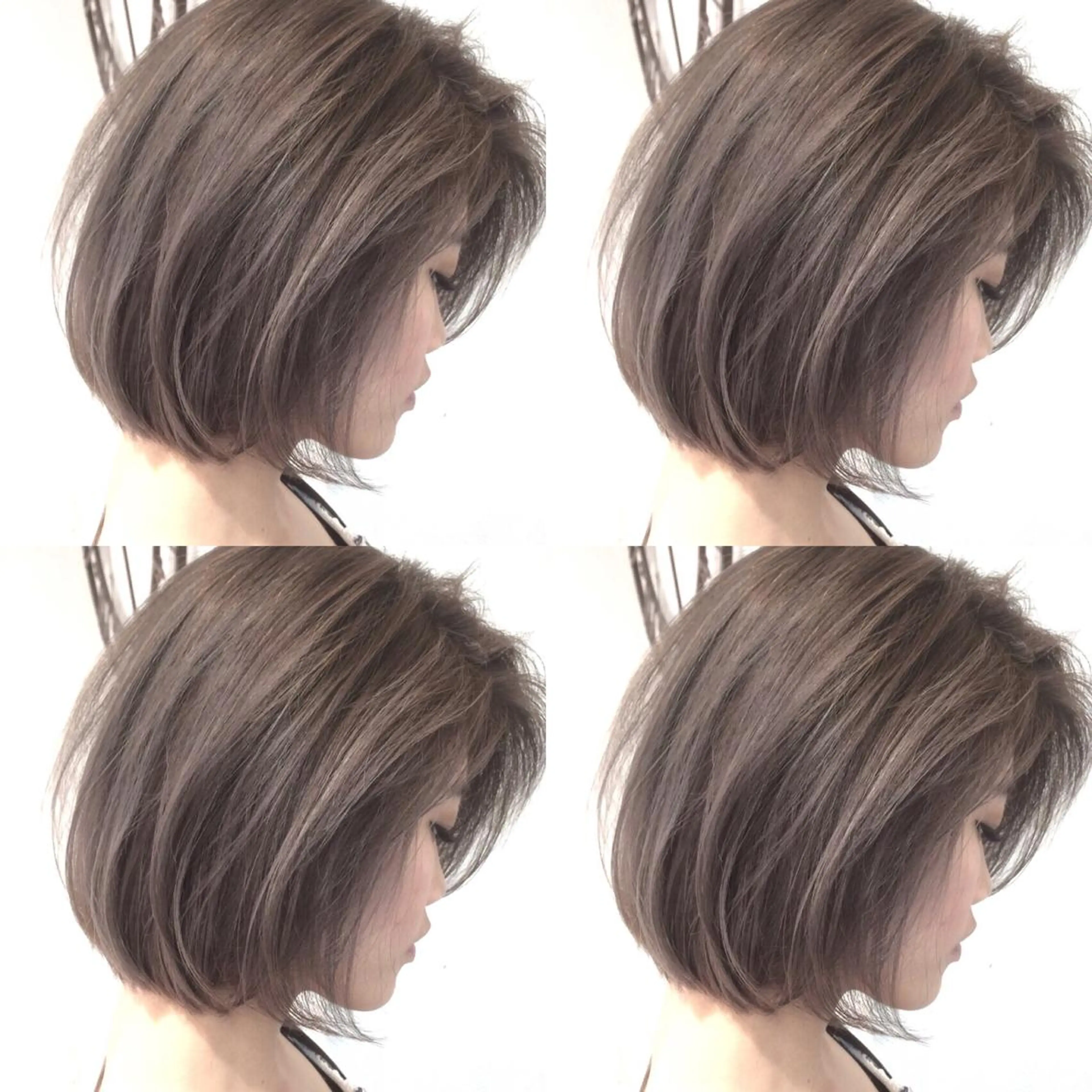 ショート カラー ハイライトカラー 3Dハイライト ハイライト 井上 一平のヘアスタイル