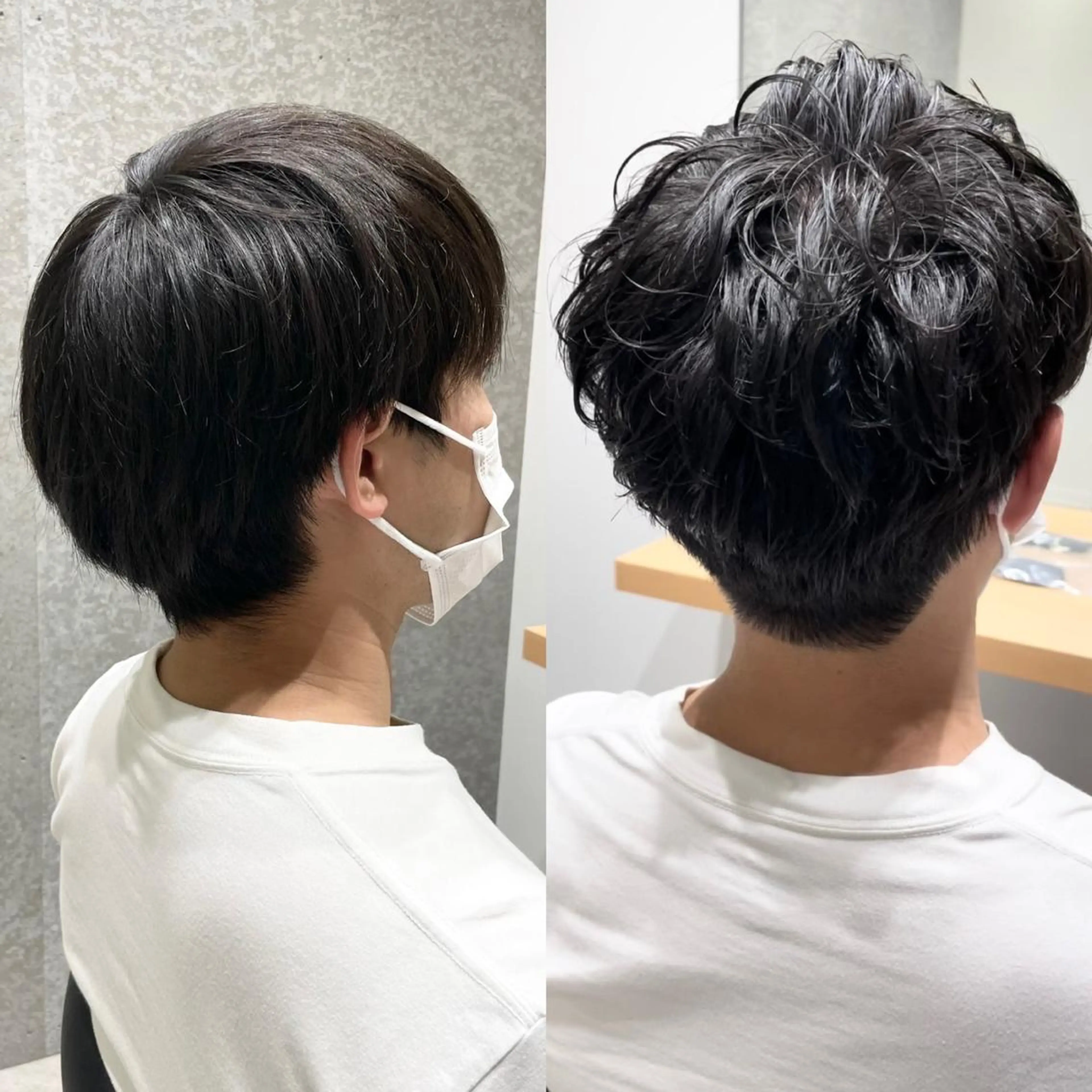 ショート 似合わせカット ツイストパーマ 髪質改善ヘアケア 艶髪特化/上田のヘアスタイル