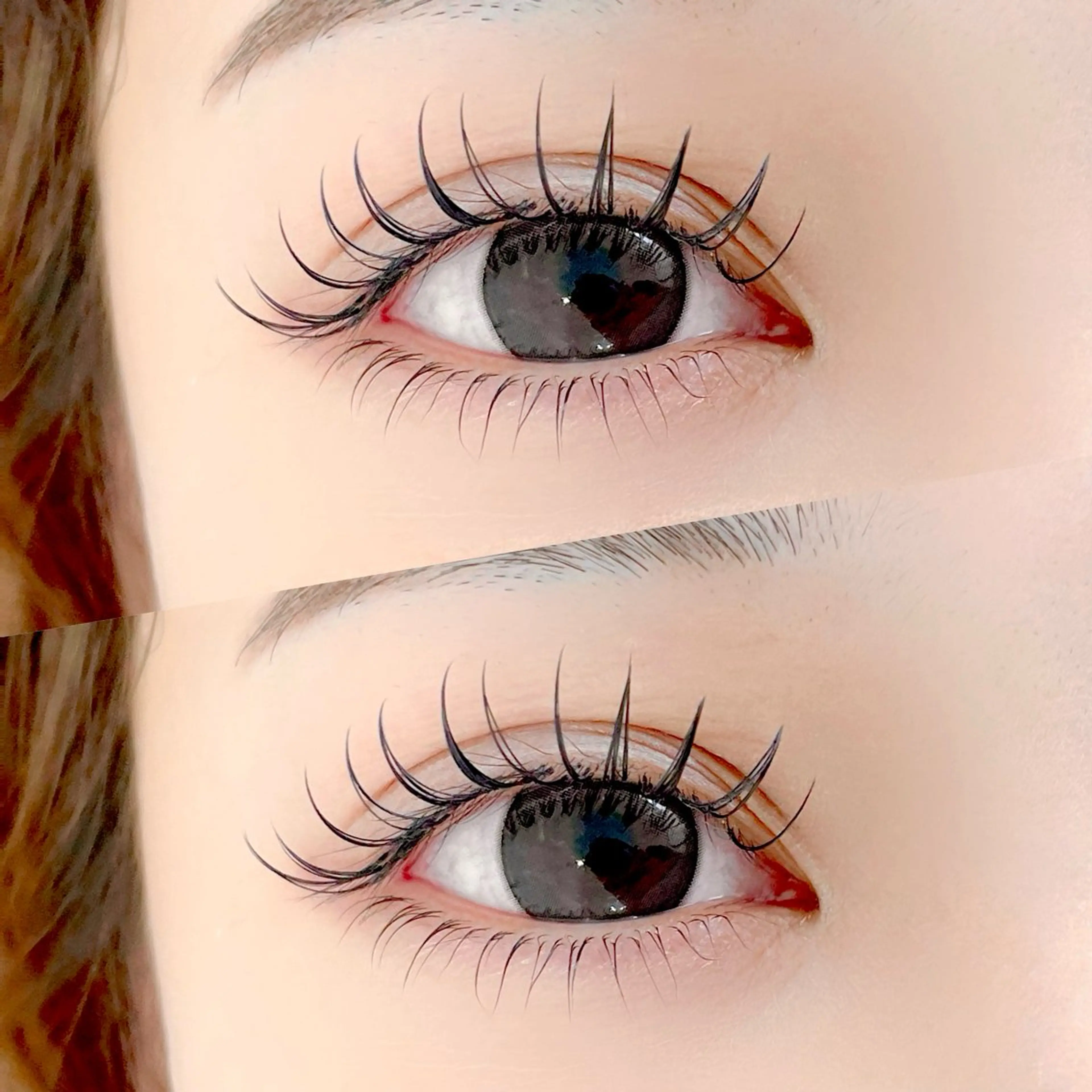 マツエク・マツパ 下まつげエクステ 一重×まつ毛パーマ マツエク アトリエFAM所属・アイラッシュ アトリエFAMのマツエク・マツパデザイン