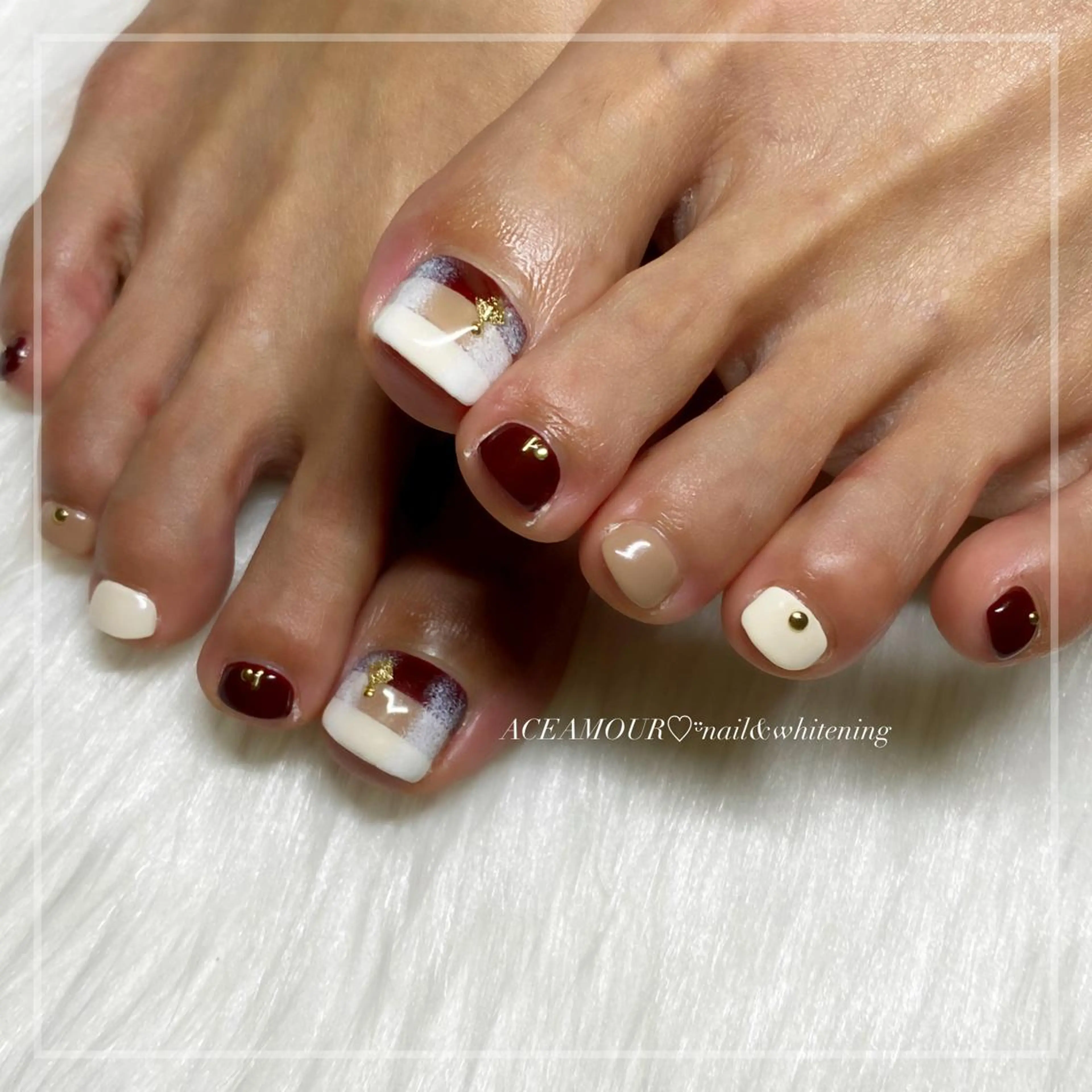 ネイル ネイル/耳つぼ /新ホワイトニングのネイルデザイン