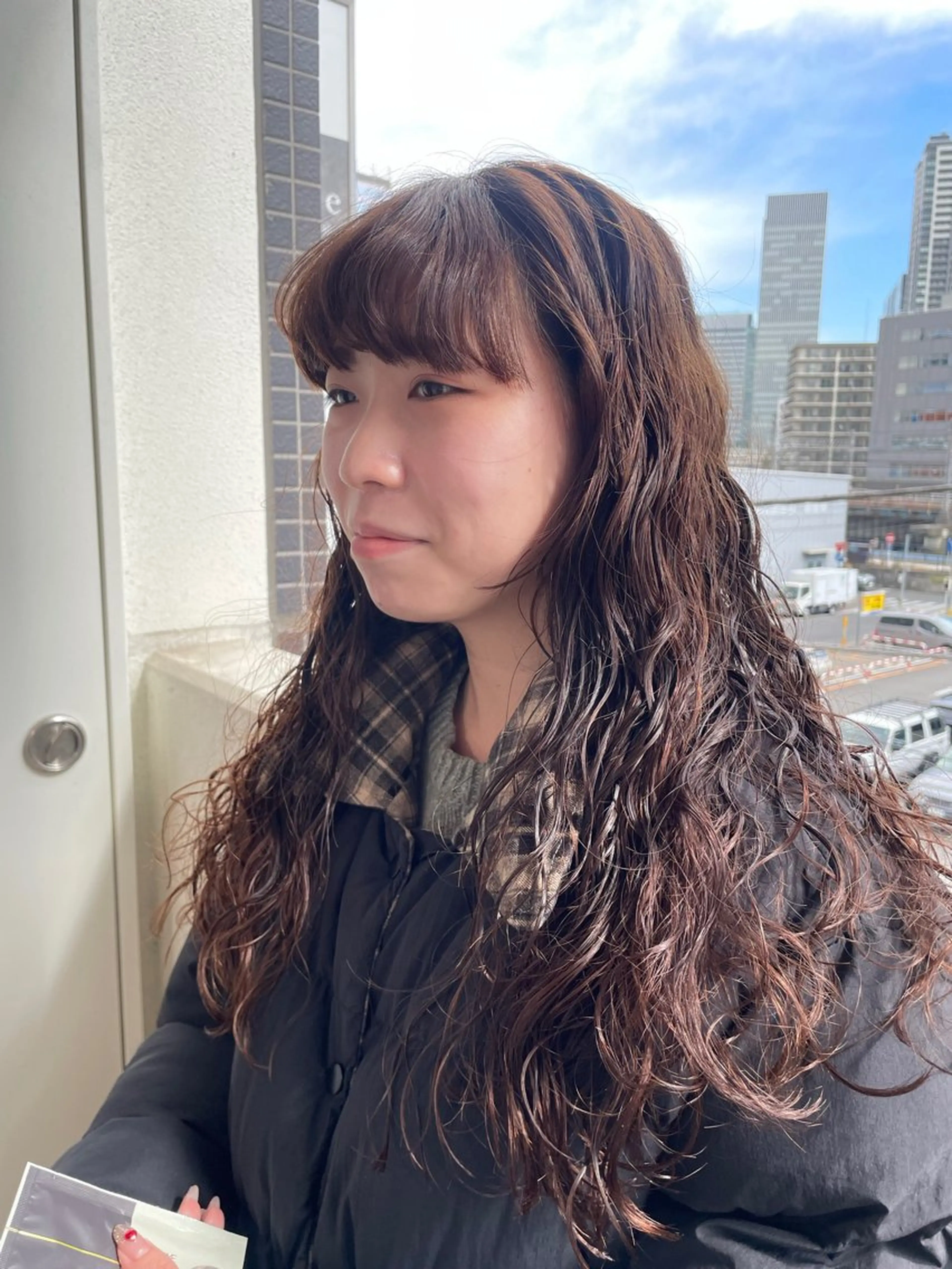 セミロング パーマ カット パーマ トリートメント Toiro 横浜所属・🎀レイヤー/パーマ カラー/ai🎀のヘアスタイル