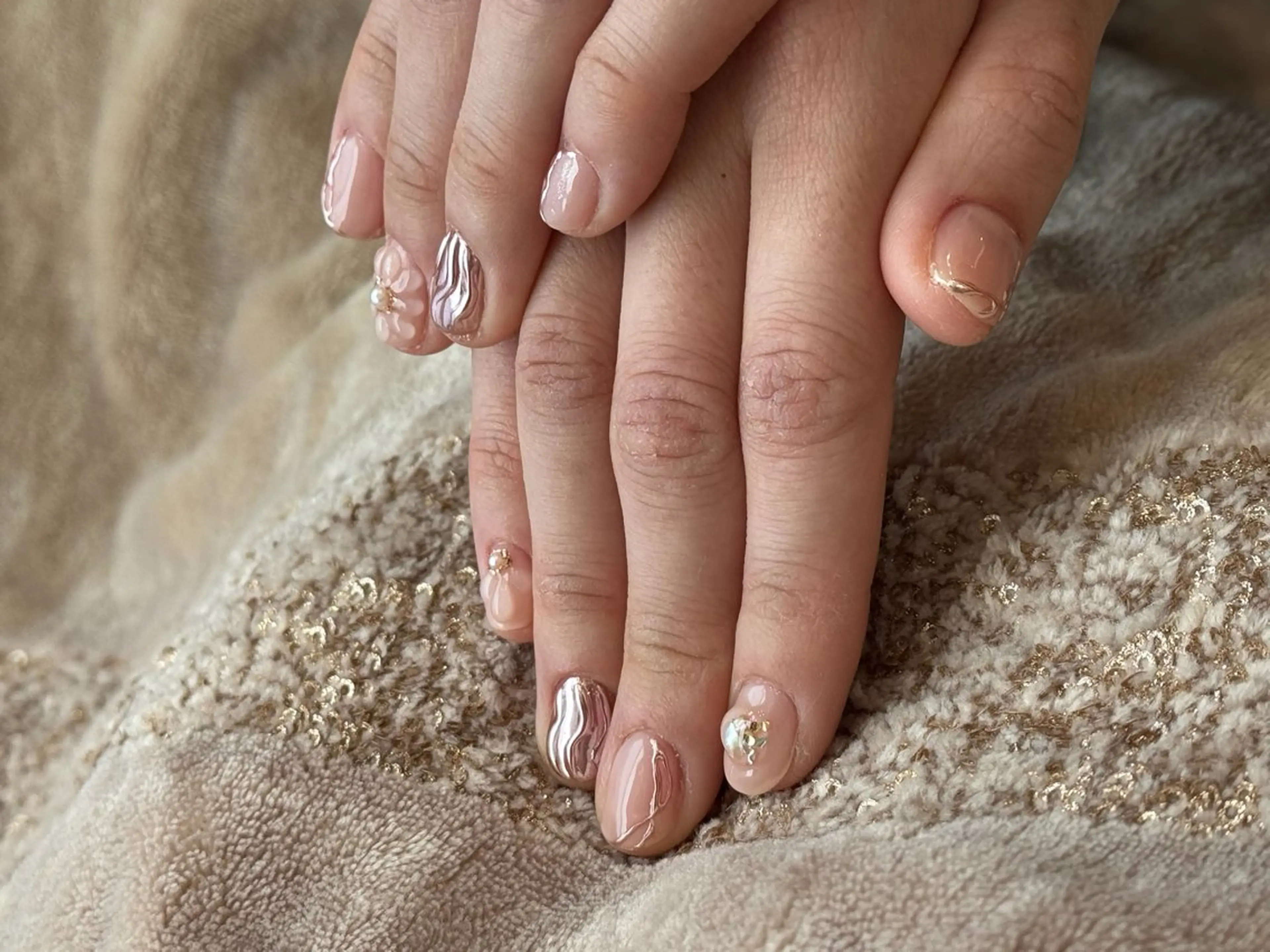 ネイル ハンドネイル chai.上本町 UNRIのネイルデザイン