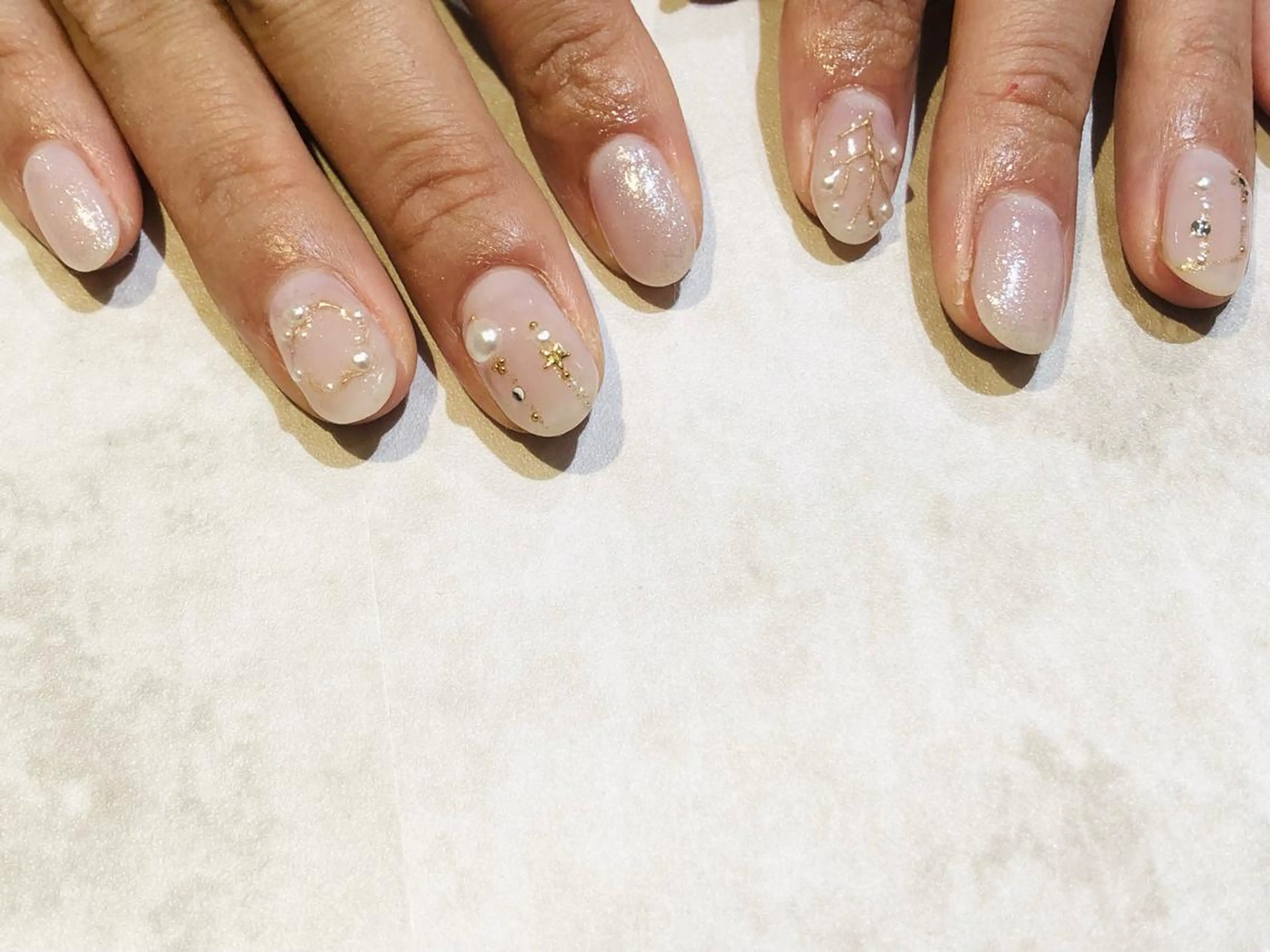 ネイル 舞田 苑香のネイルデザイン