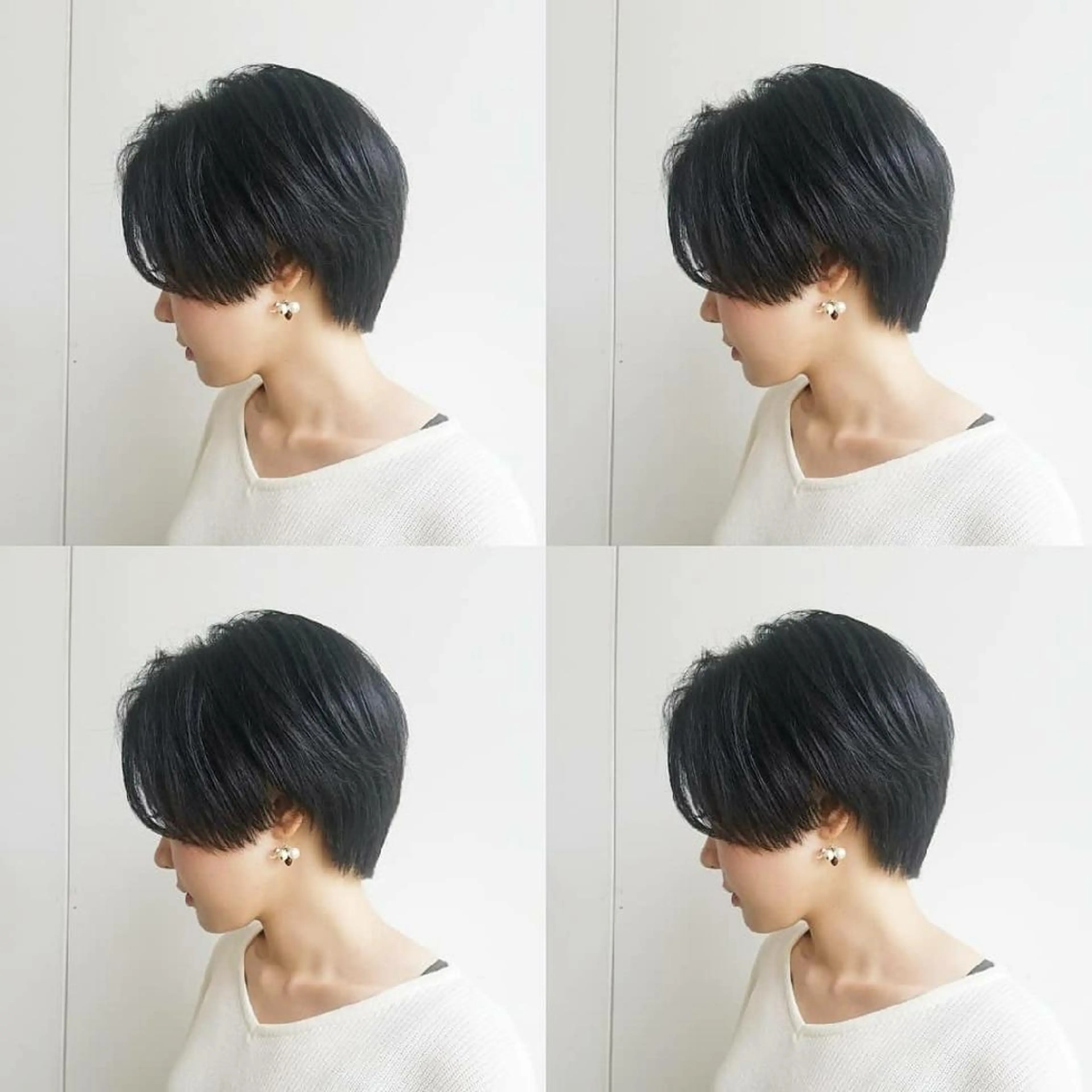 ショート カラー ショートヘア iplus✴ まつげ、眉毛、耳つぼのマツエク・マツパデザイン