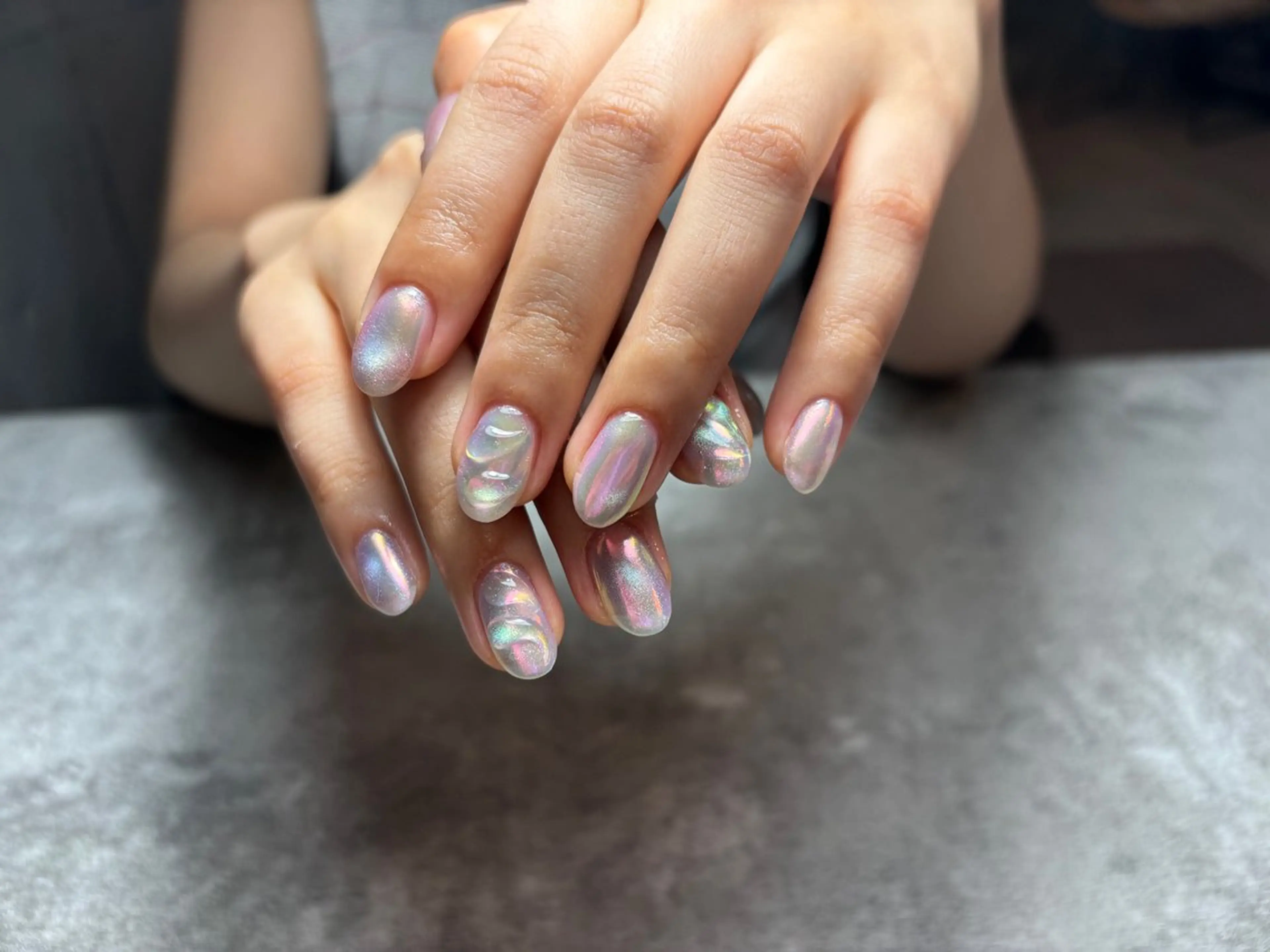 ネイル オーロラネイル マグネットネイル NAIL'S MODAのネイルデザイン