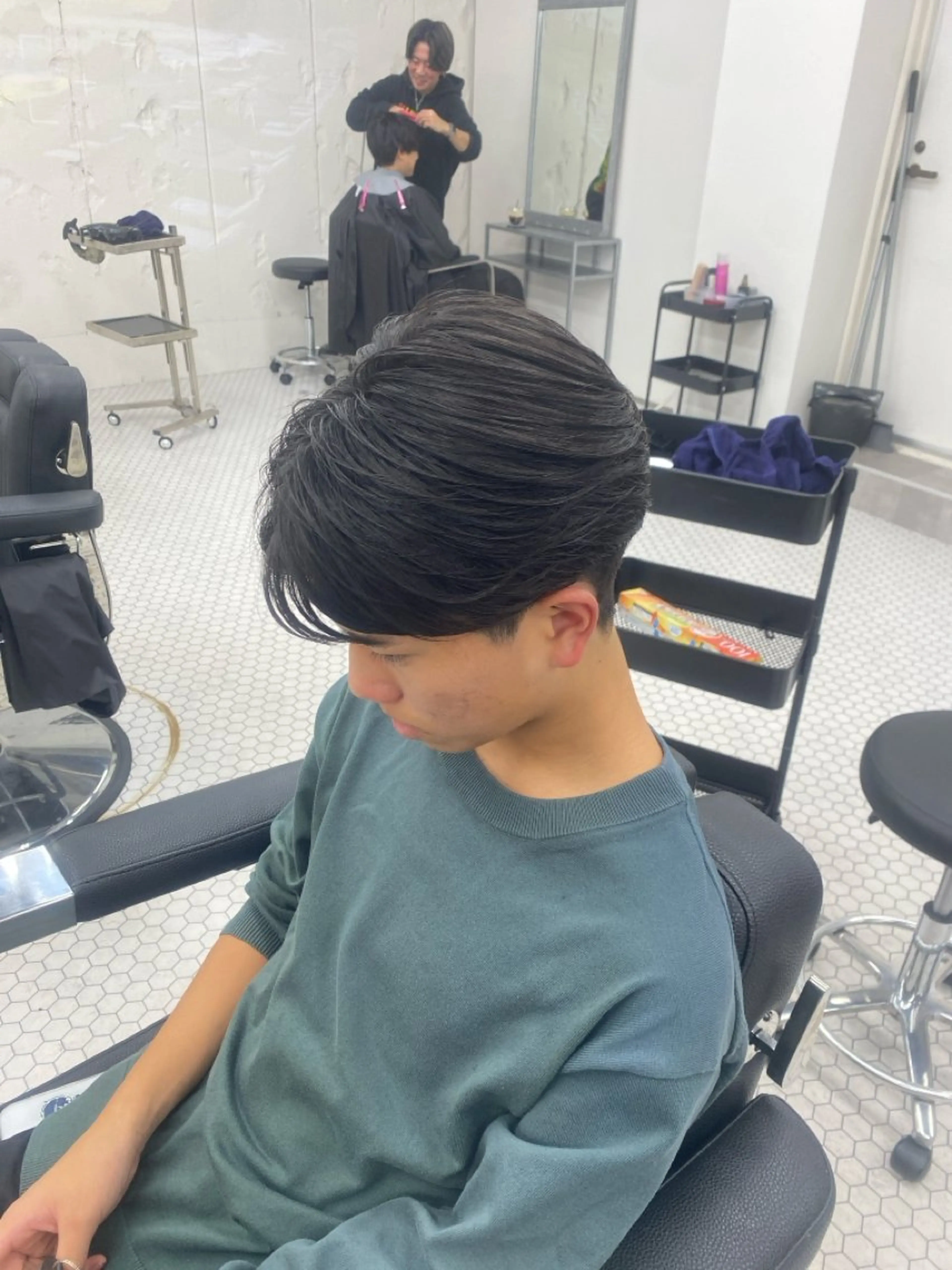 メンズ EXCIA三宮所属・三宮/曲がる縮毛矯正 /縮毛矯正/森眞斗のヘアスタイル