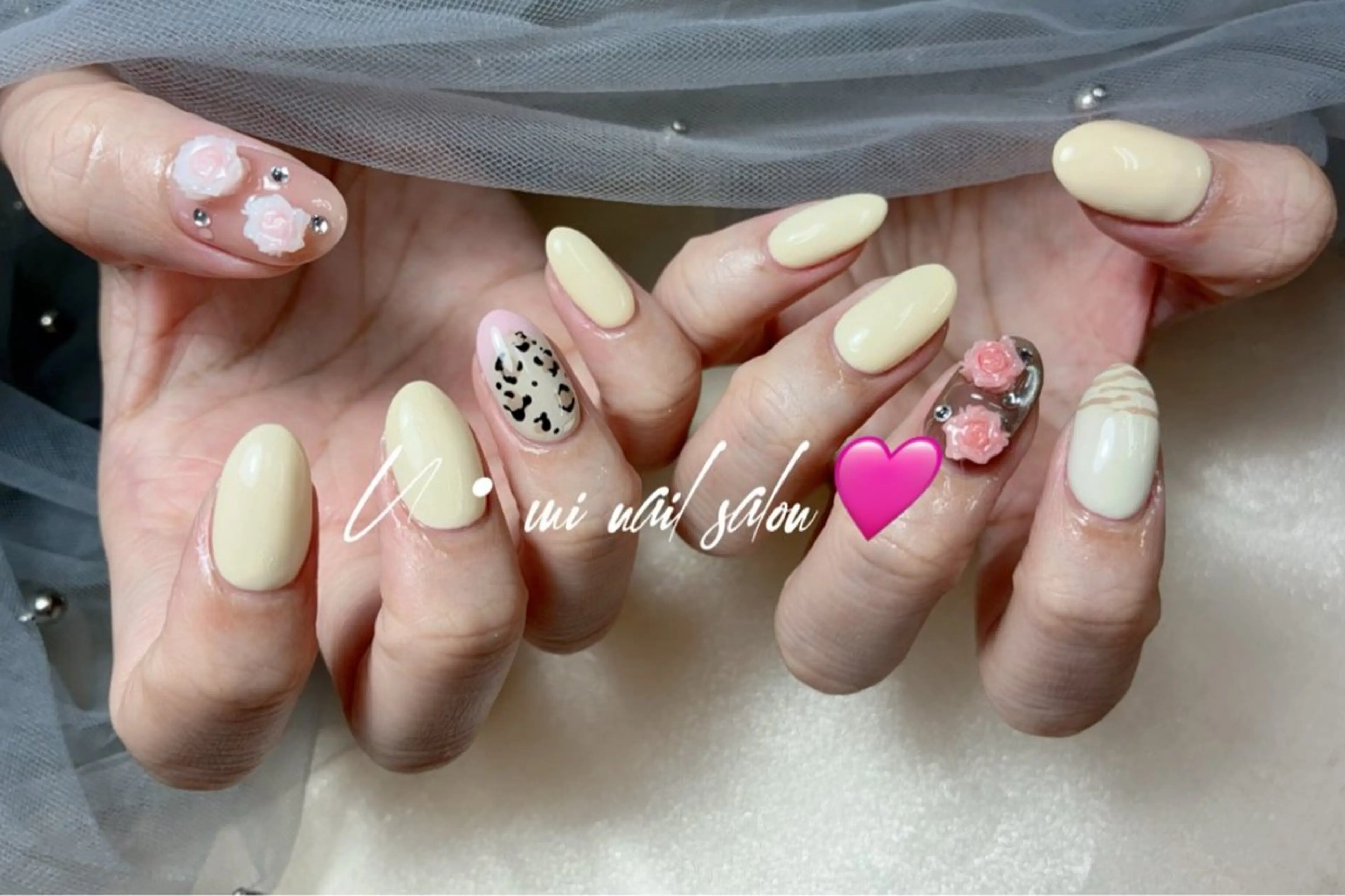 ネイル 持ち込み ハンドネイル U·Mi nail salon所属・U·Mi 上野御徒町容のネイルデザイン