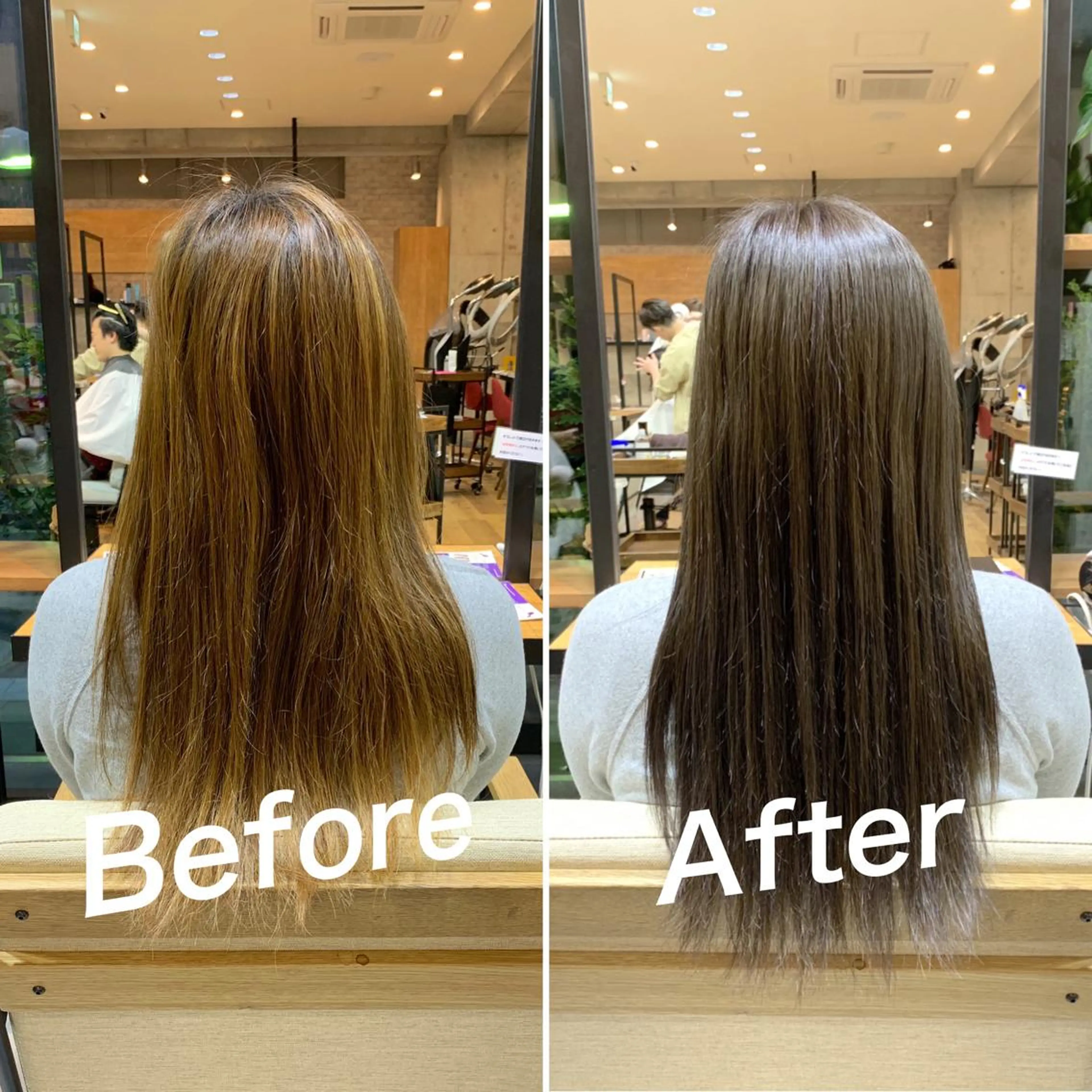 カラー カット トリートメント 佐瀬竜矢PRIMAL /portのヘアスタイル