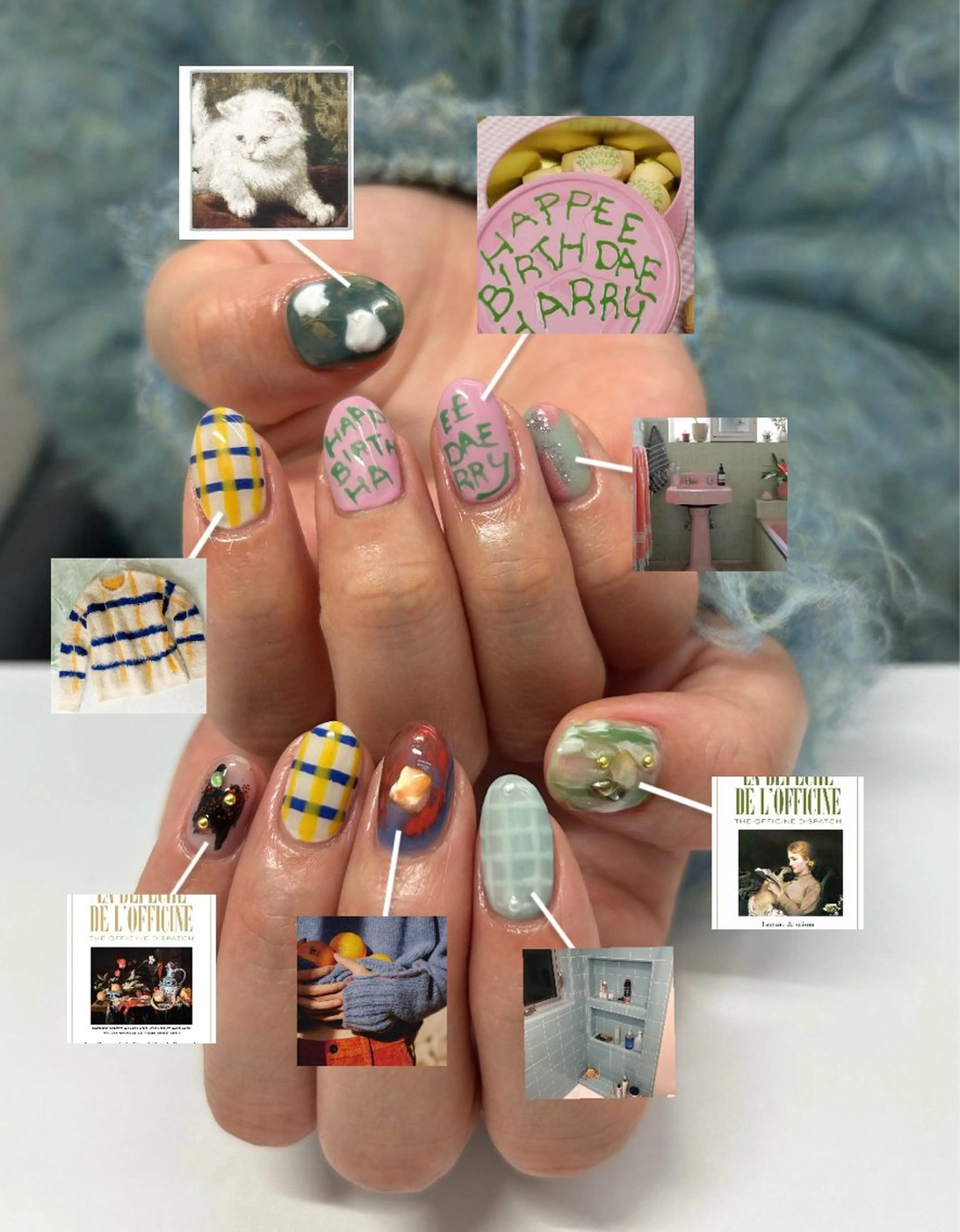 ネイル ハンドネイル プライベートネイルサロンone nail所属・one nail 【カラフル/個性派】のネイルデザイン