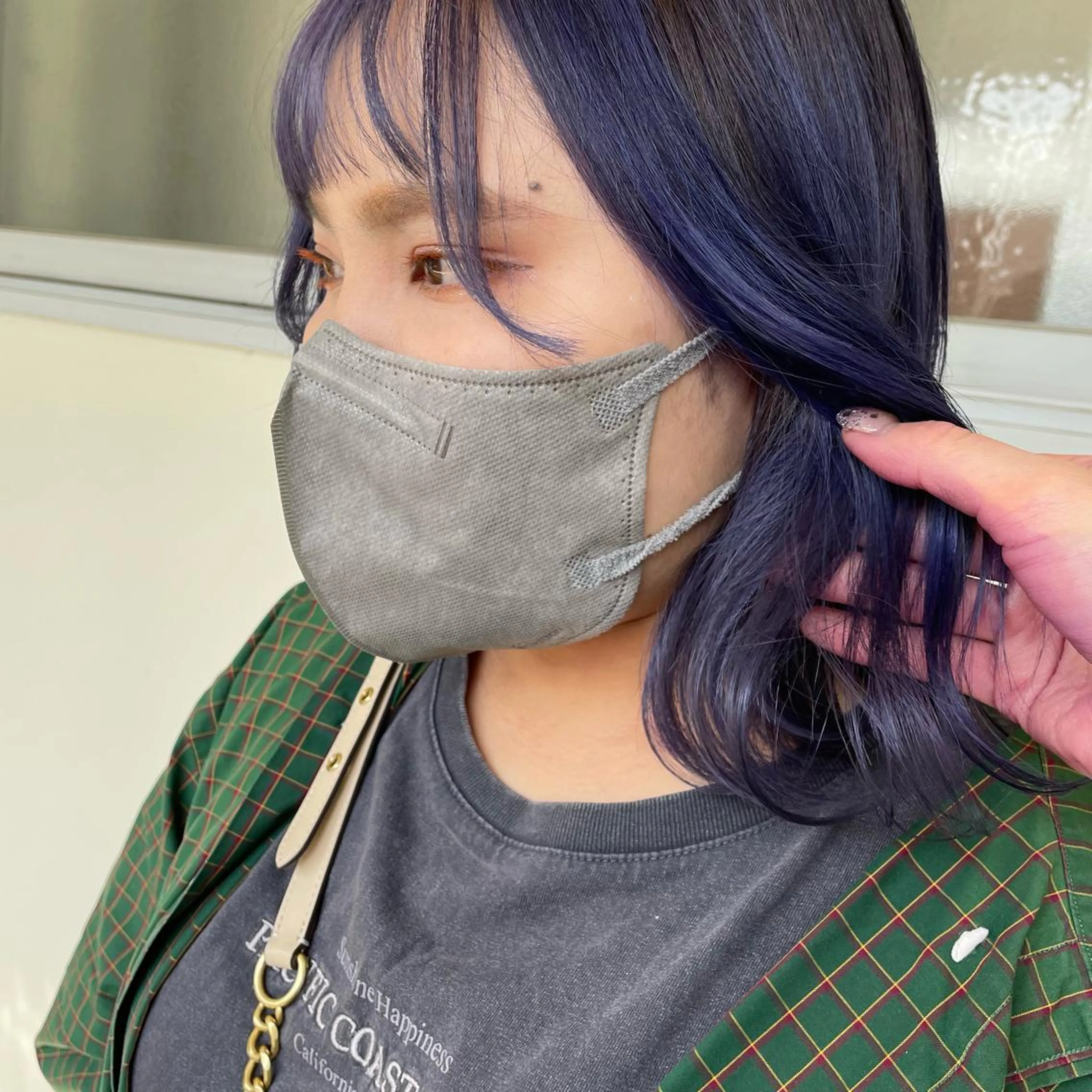ミディアム カラー ヘアアレンジ カット ヘアカラー トリートメント maoブリーチ無し 似合わせカラーのヘアスタイル