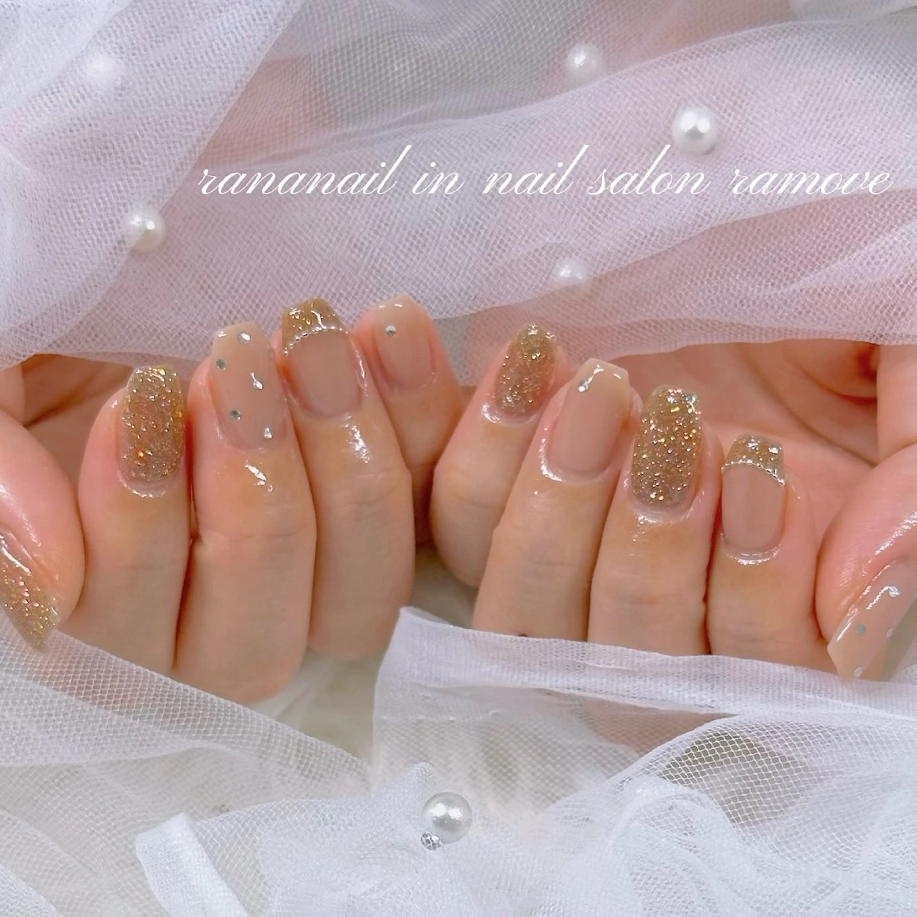 ミディアム ハンドネイル nail salon ramove所属・ramove ranaのネイルデザイン
