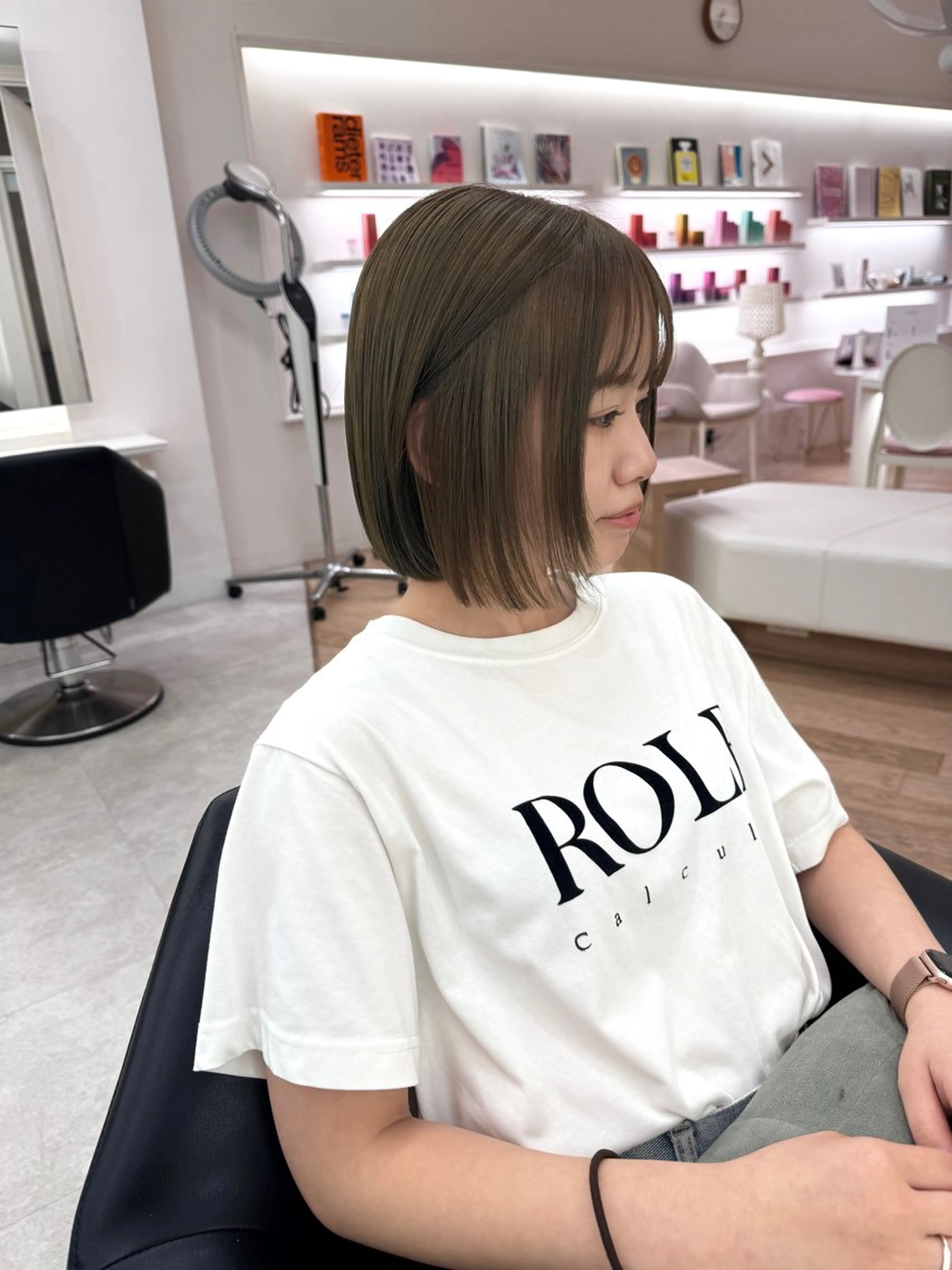 ロング カラー カット ヘアカラー ♡ParveMix 花房 菜乃♡のヘアスタイル