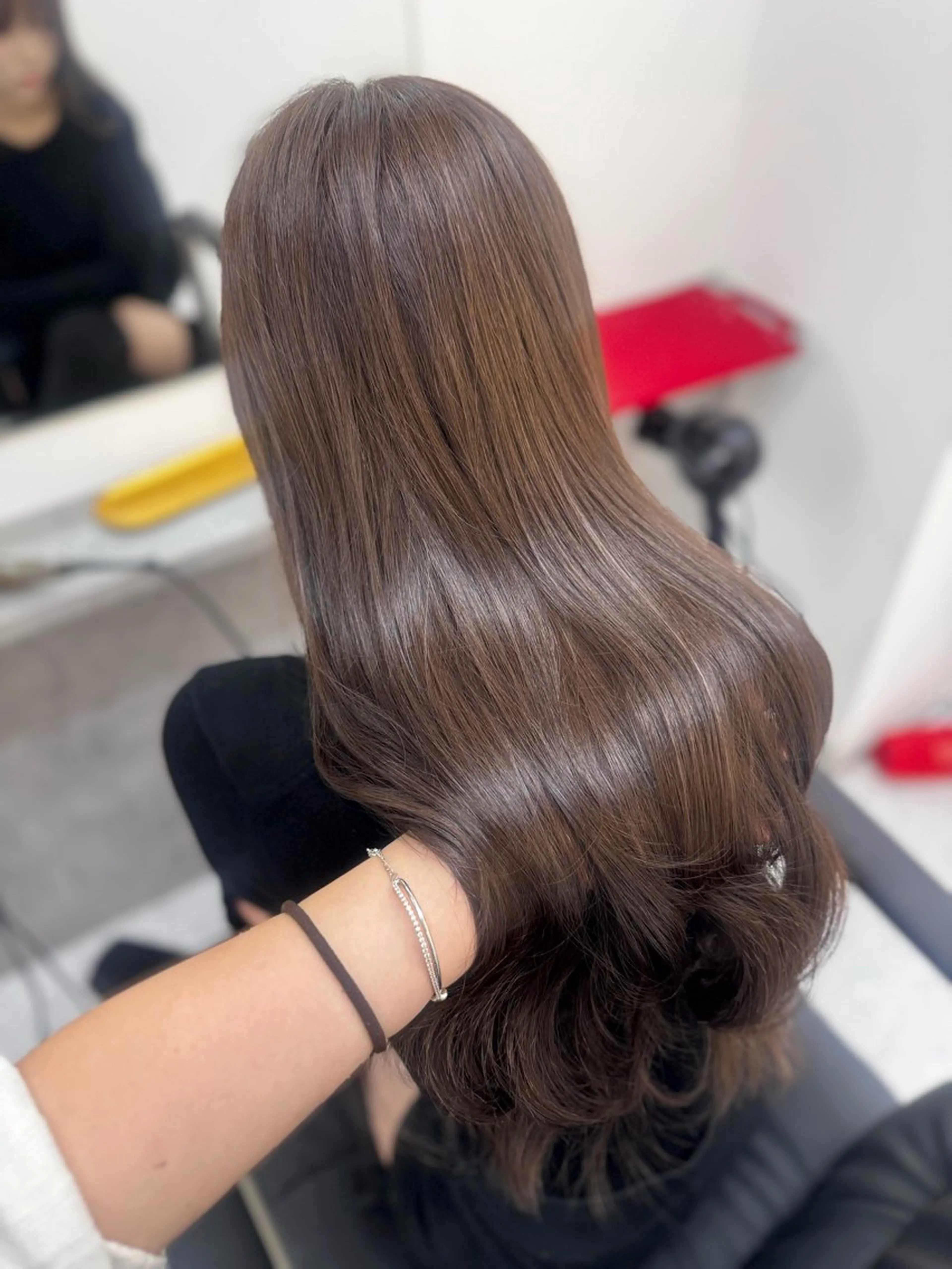 ロング カット ヘアカラー カットカラー🩷 五島桜樫のヘアスタイル