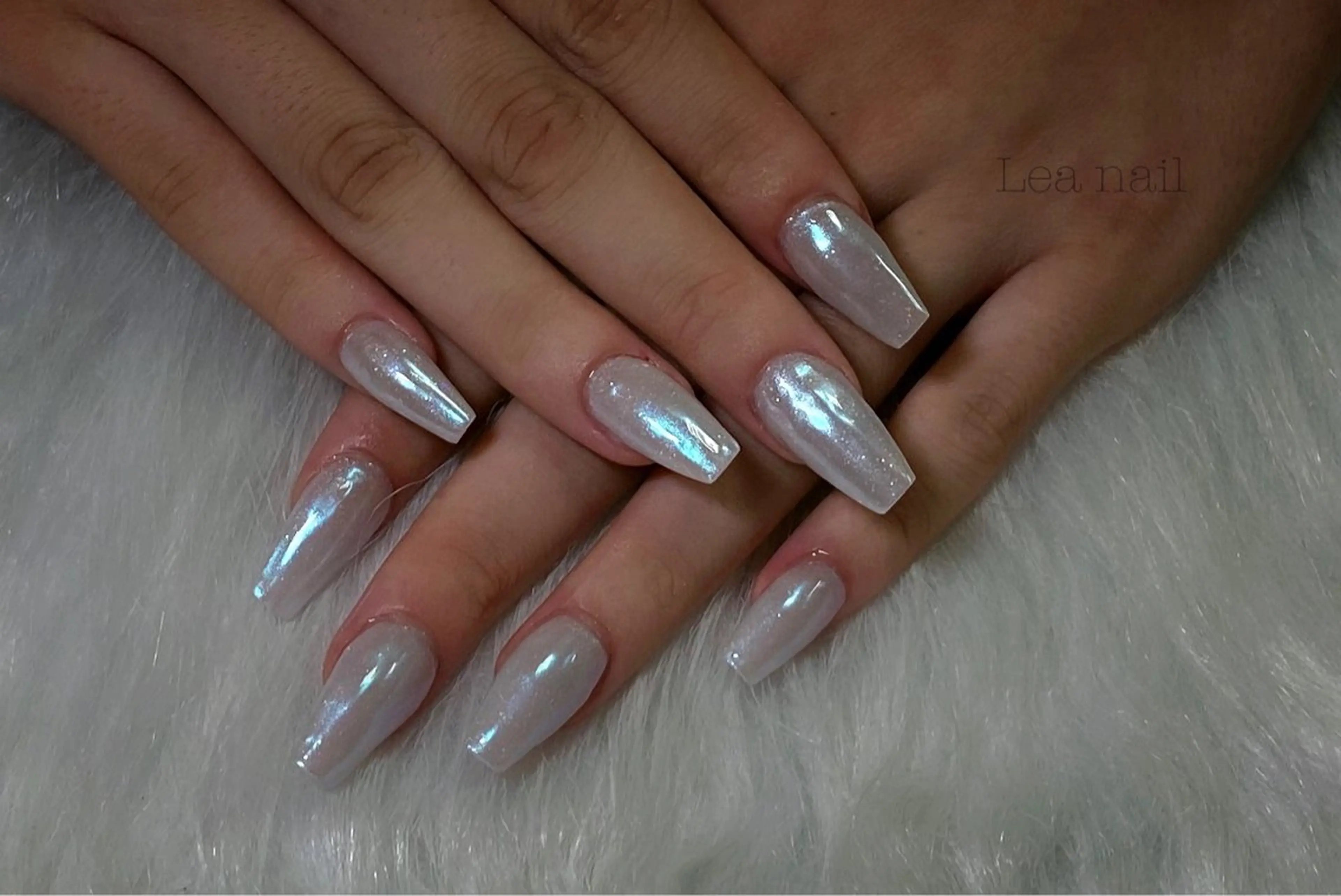 ネイル オーロラネイル スカルプネイル ハンドネイル Lea nail所属・Lea nailのネイルデザイン