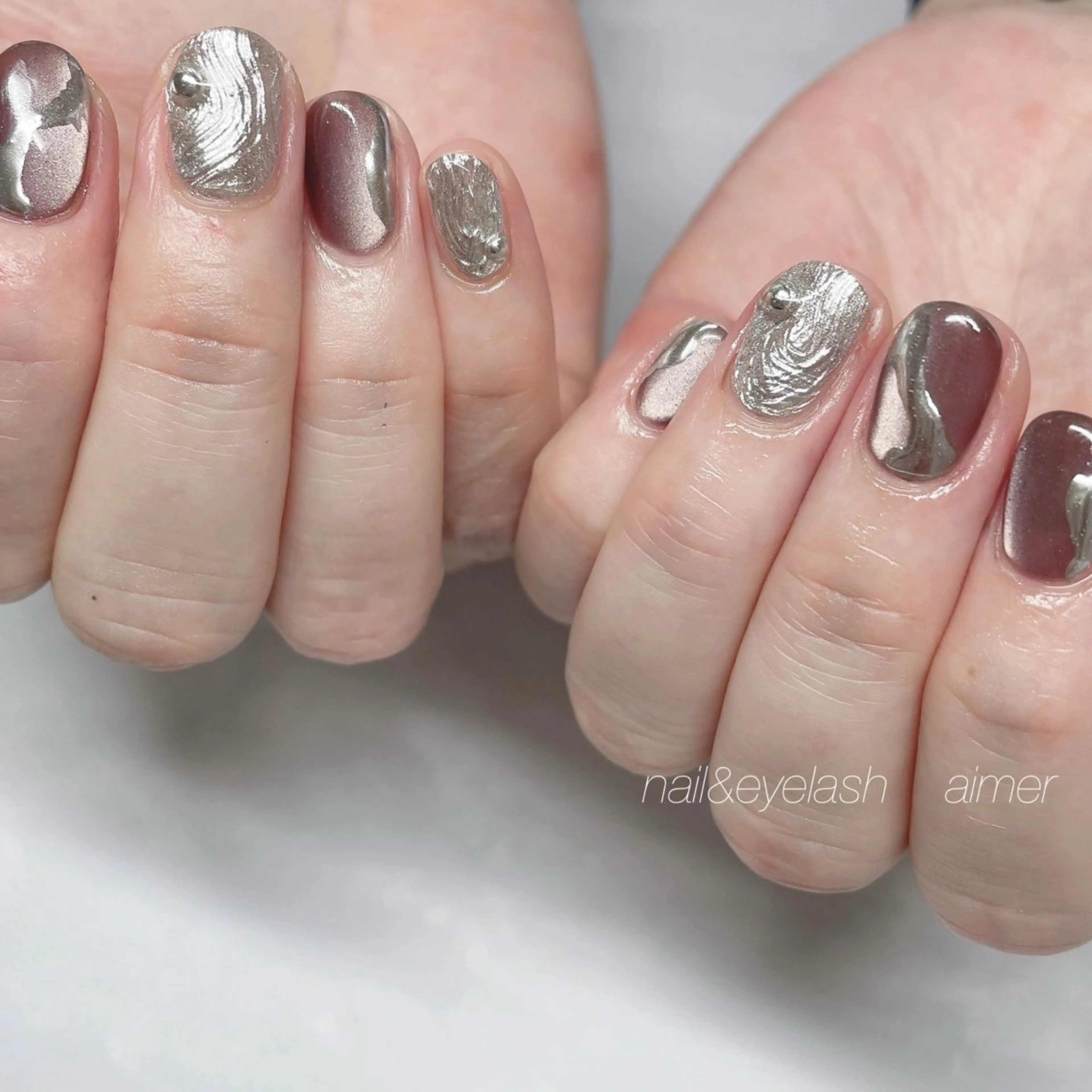 ネイル ハンドネイル nail&eye aimerのマツエク・マツパデザイン