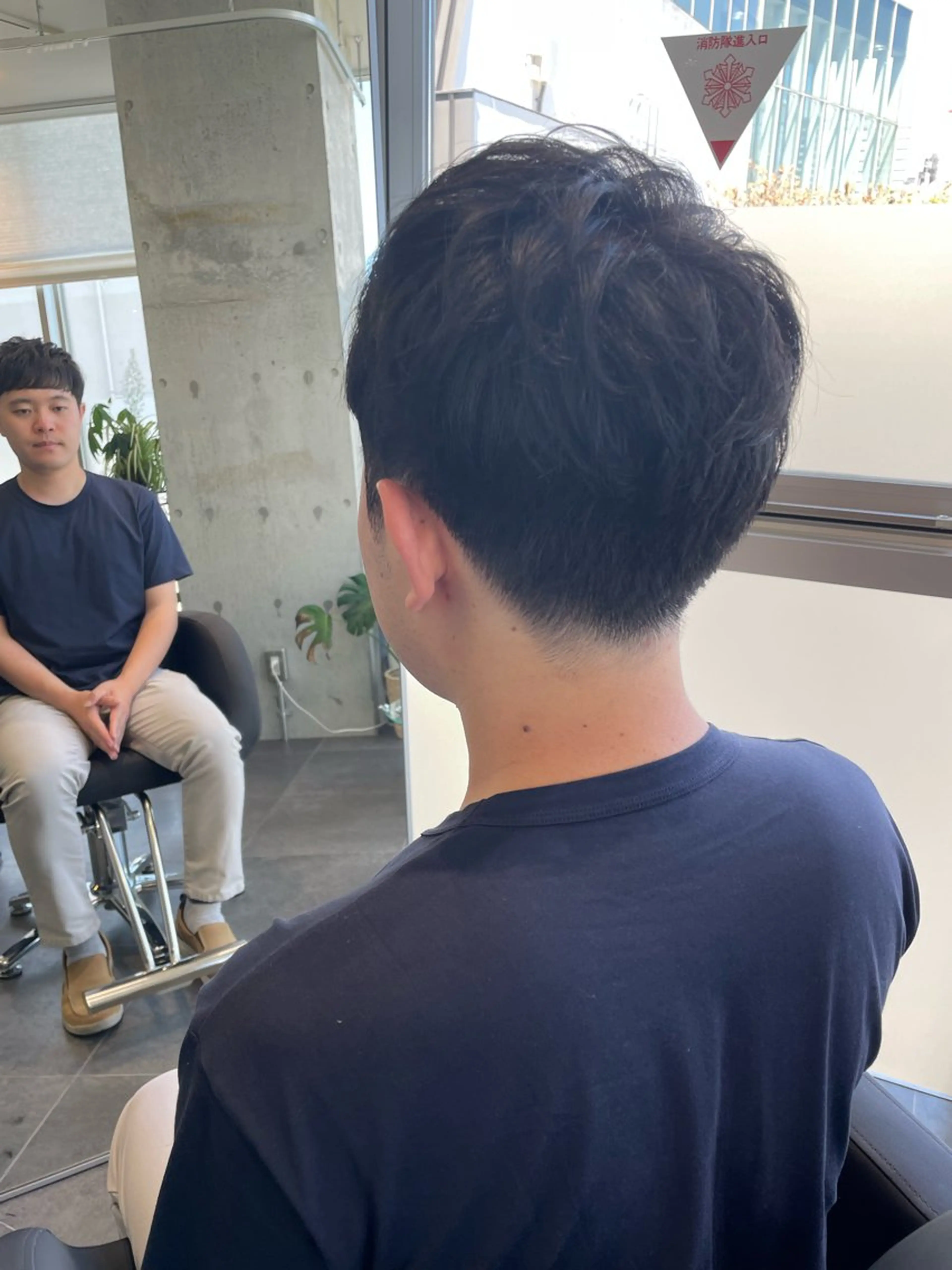 メンズ YinYang所属・川﨑 章弘のヘアスタイル