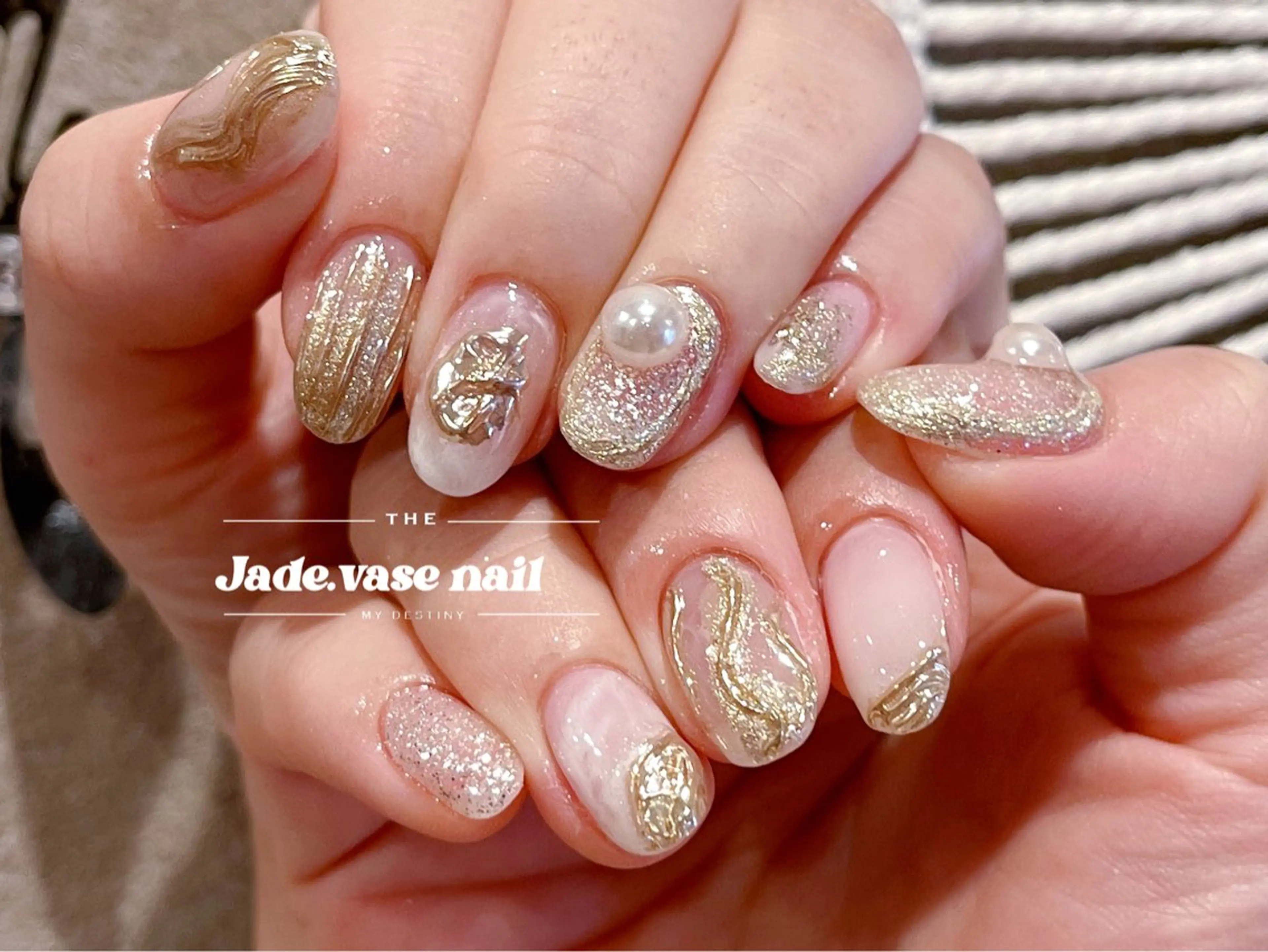ネイル ハンドネイル ハンドケア ✰Jade.vase 银座のネイルデザイン