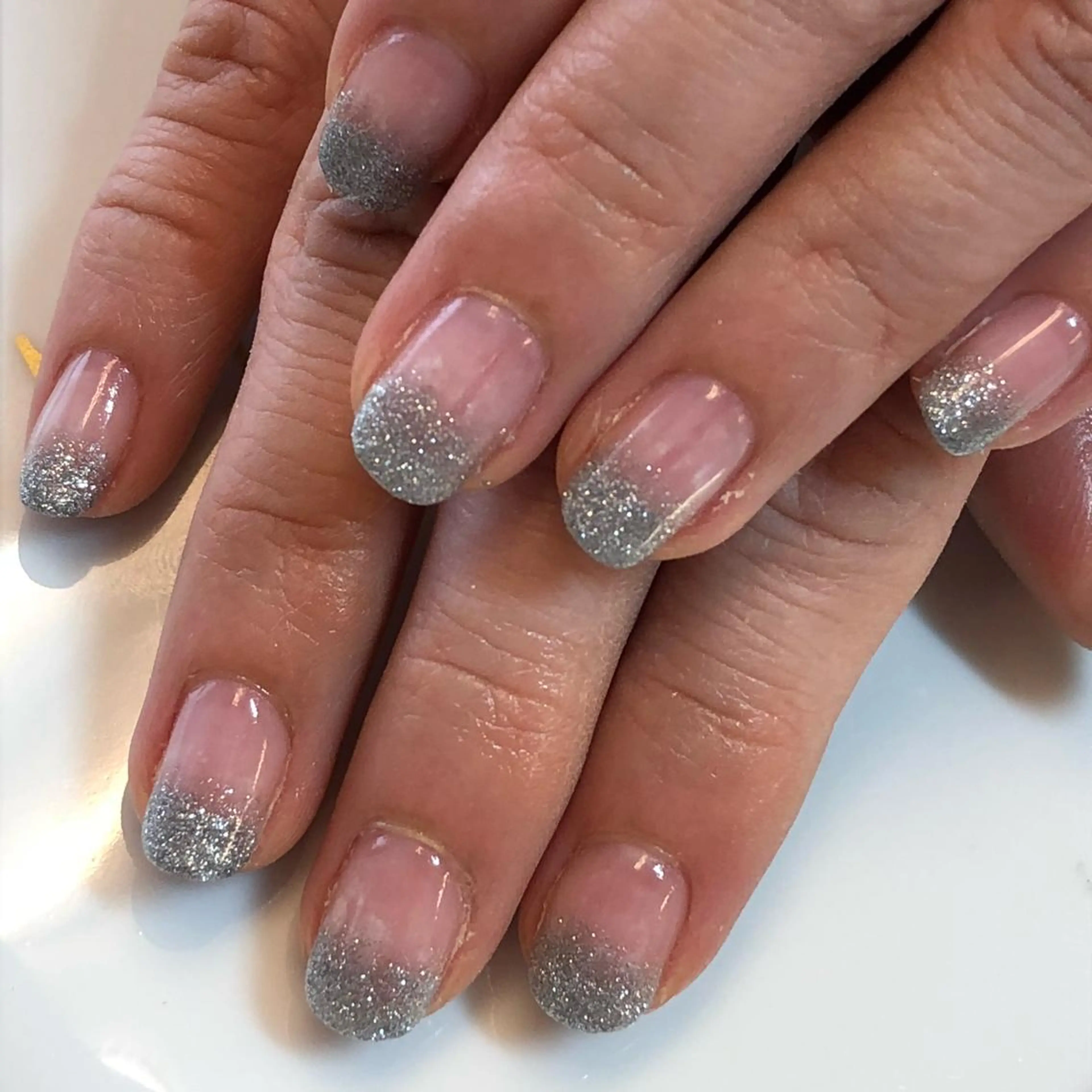 ネイル グラデーション ラメ(グリッター) ラメグラデーション KIREIE NAILSのネイルデザイン