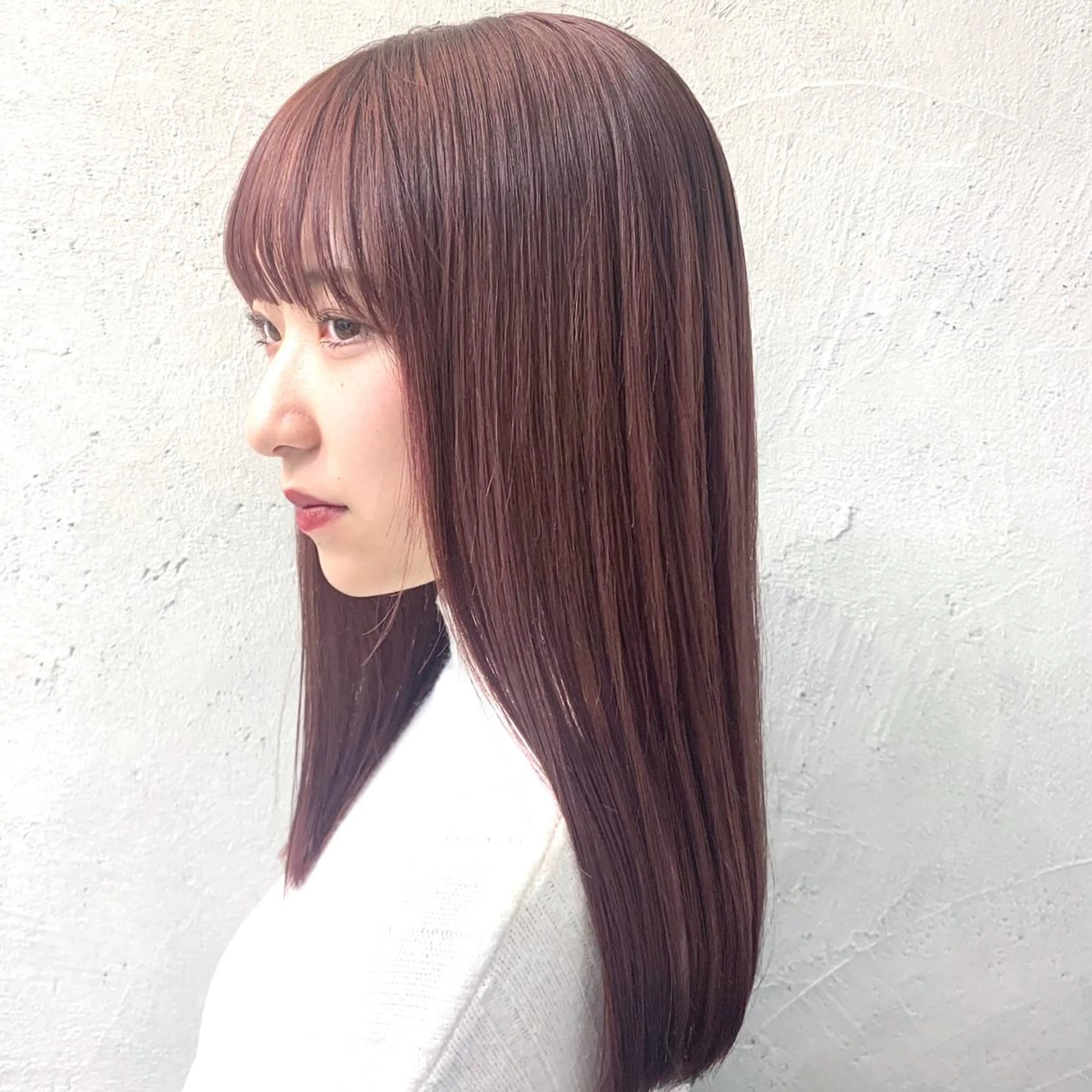 セミロング カラー SALOWIN所属・【@_ami hair_】のヘアスタイル