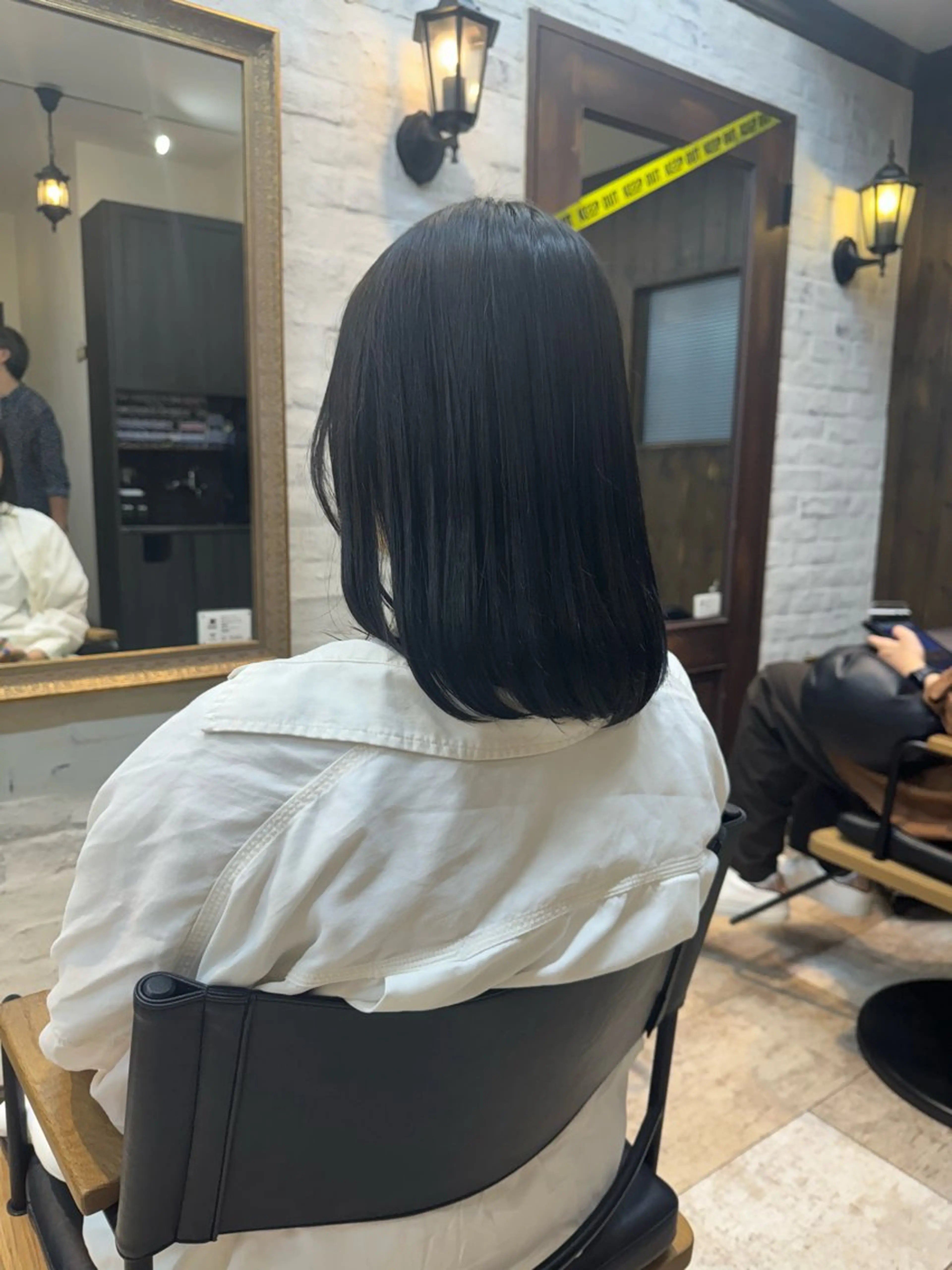 ミディアム 西出 茉燦のヘアスタイル