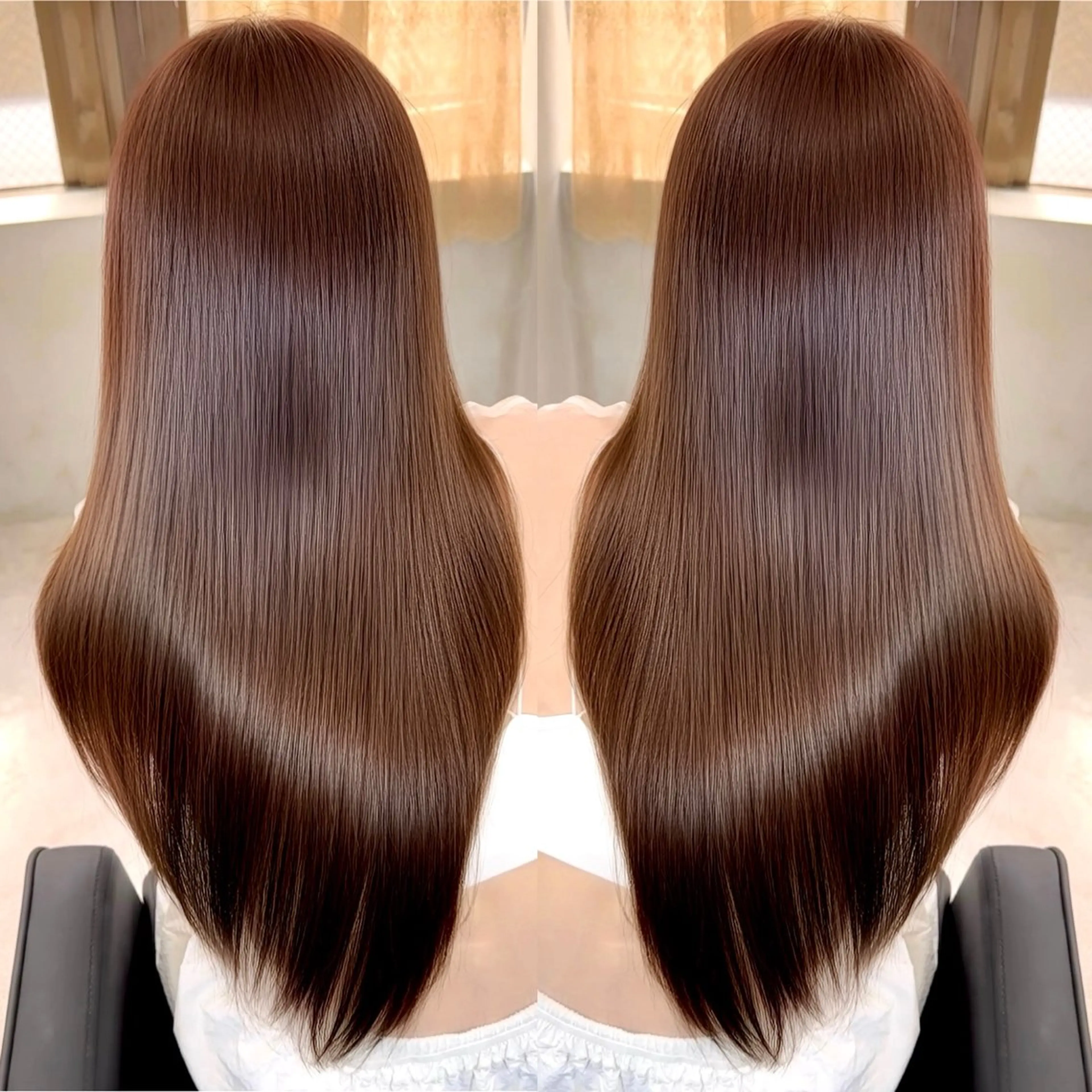 ロング 髪質改善 縮毛矯正 カット 縮毛矯正 トリートメント HANARE by youres hair 神楽坂所属・神楽坂/縮毛矯正/ 髪質改善/香村優弥のヘアスタイル