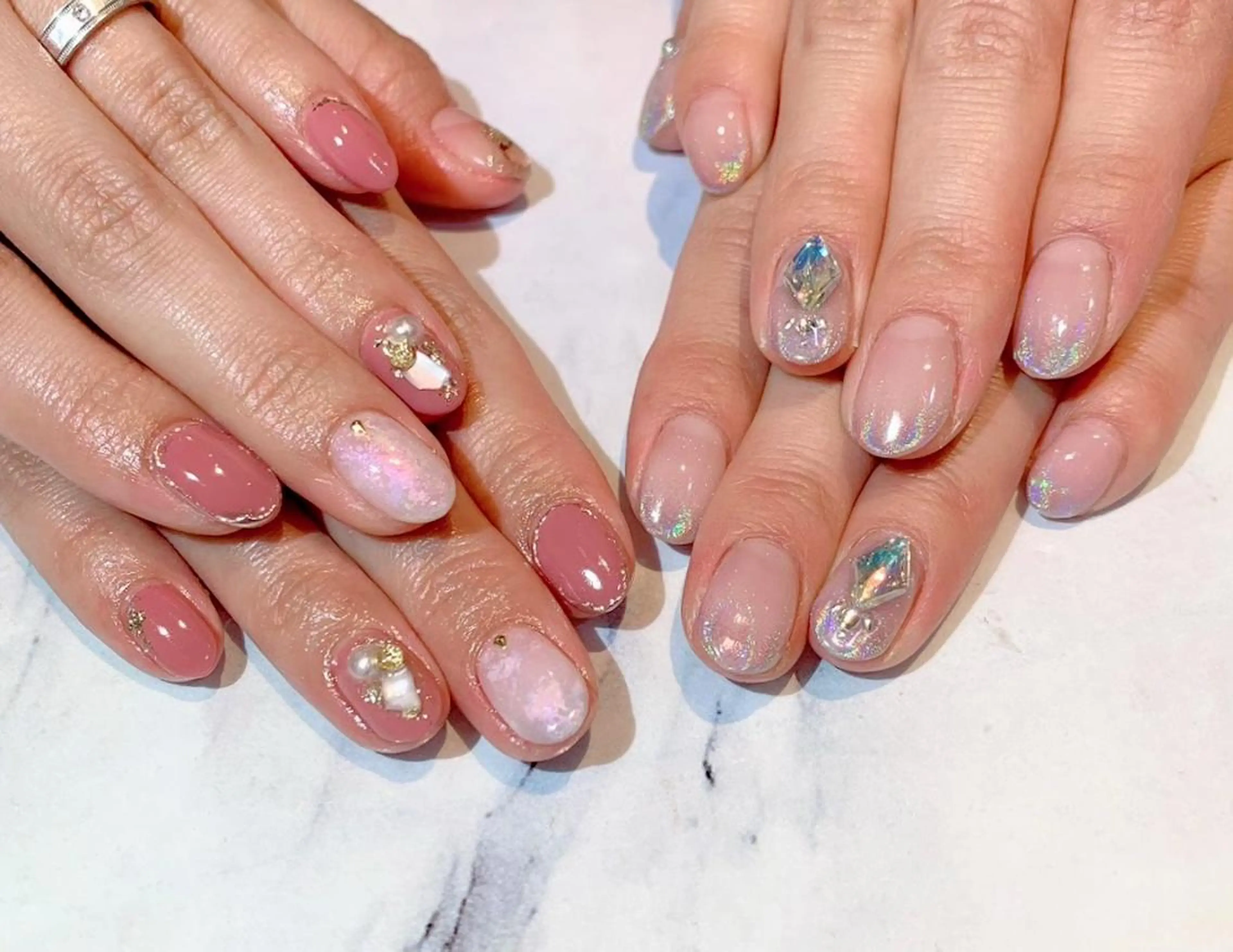 ネイル Lino+ ネイル&よもぎ蒸しのネイルデザイン