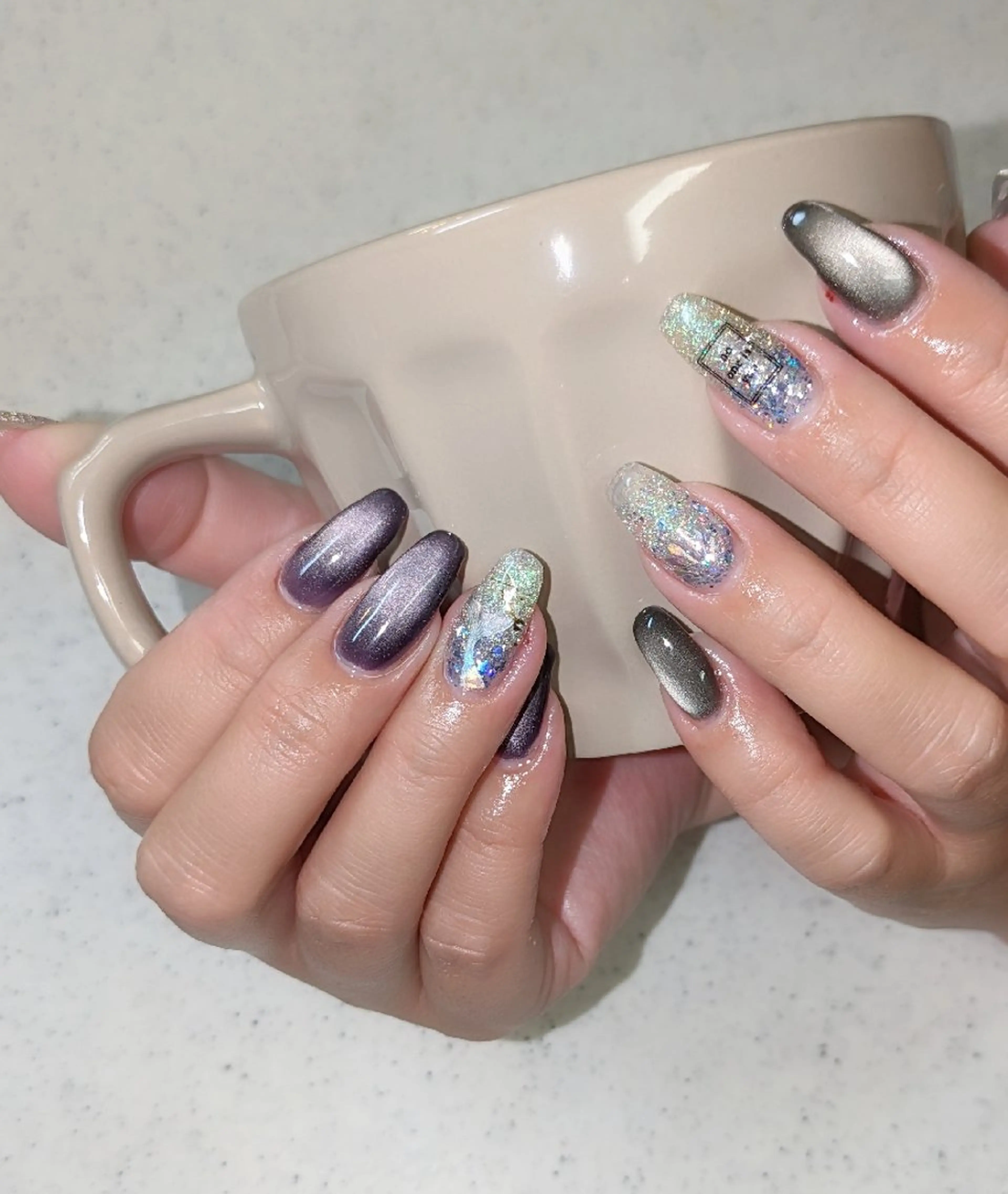 ネイル ロングネイル 持ち込み m&pPrivate nailsalonのネイルデザイン