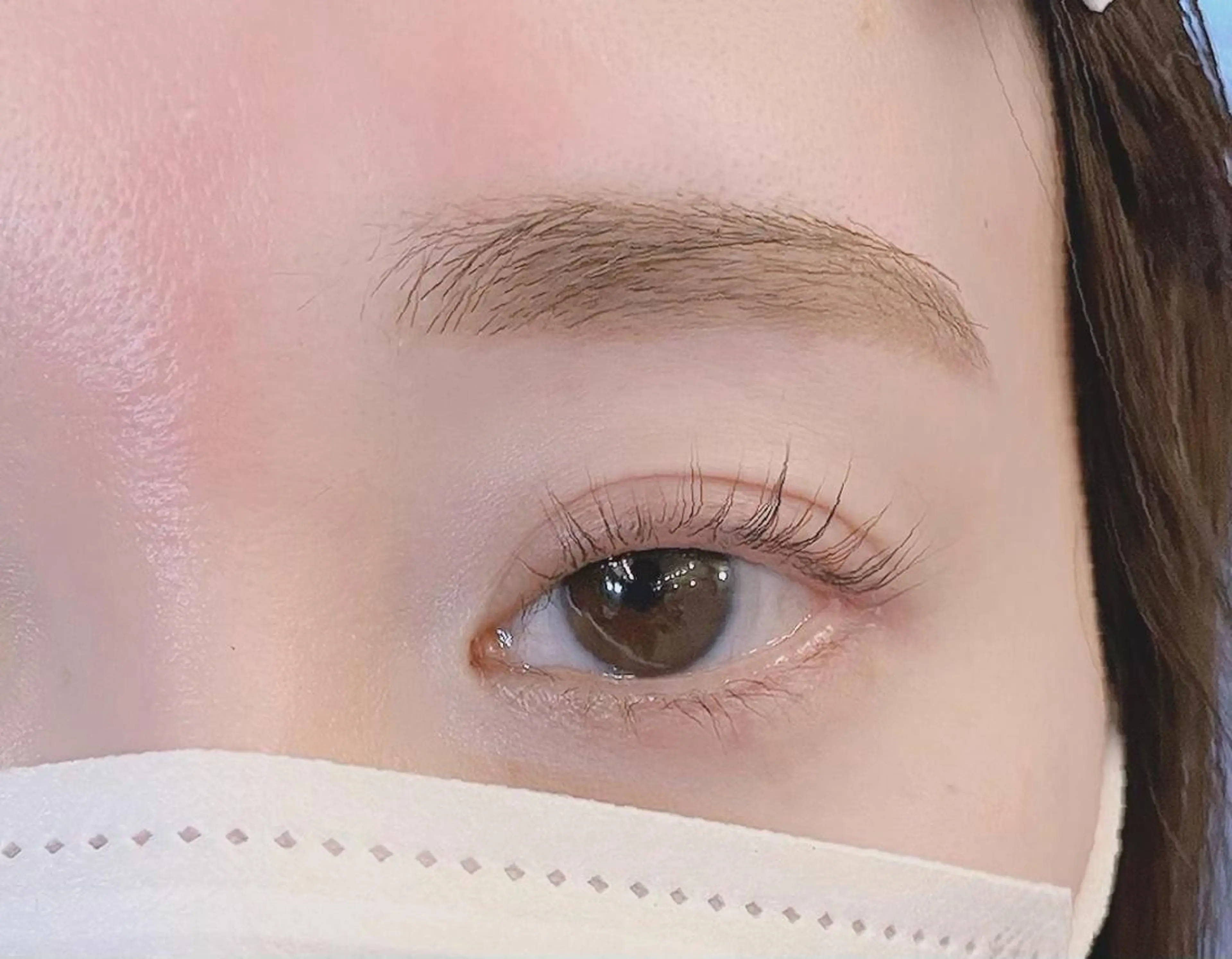 マツエク・マツパ 一重×まつ毛パーマ マツパ ⭐️Eye＆Eyeblowsalon⭐️Dafne⭐️所属・Dafne SAIのマツエク・マツパデザイン