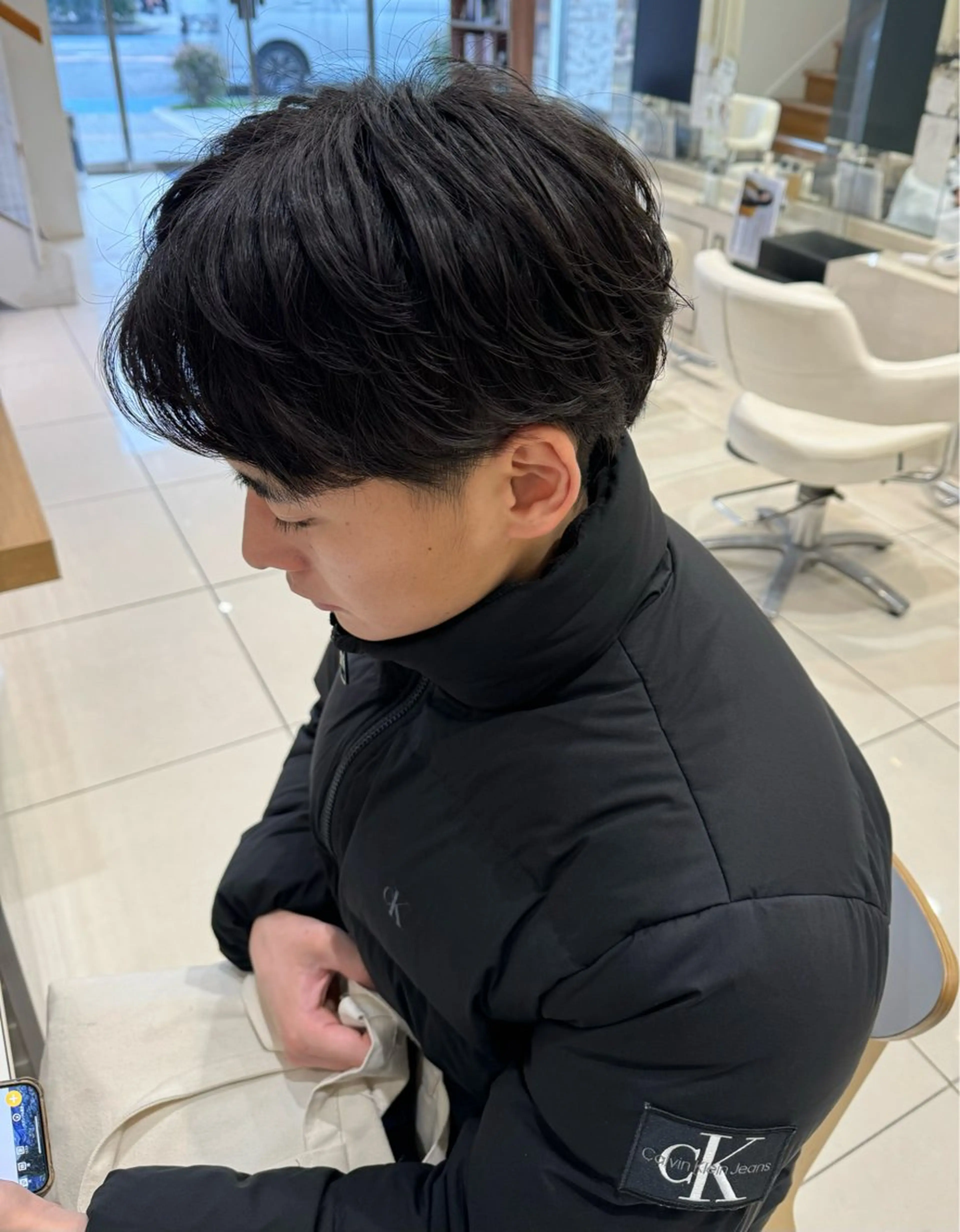 ✨営業後18時30分以降限定✨メンズカット&パーマの写真